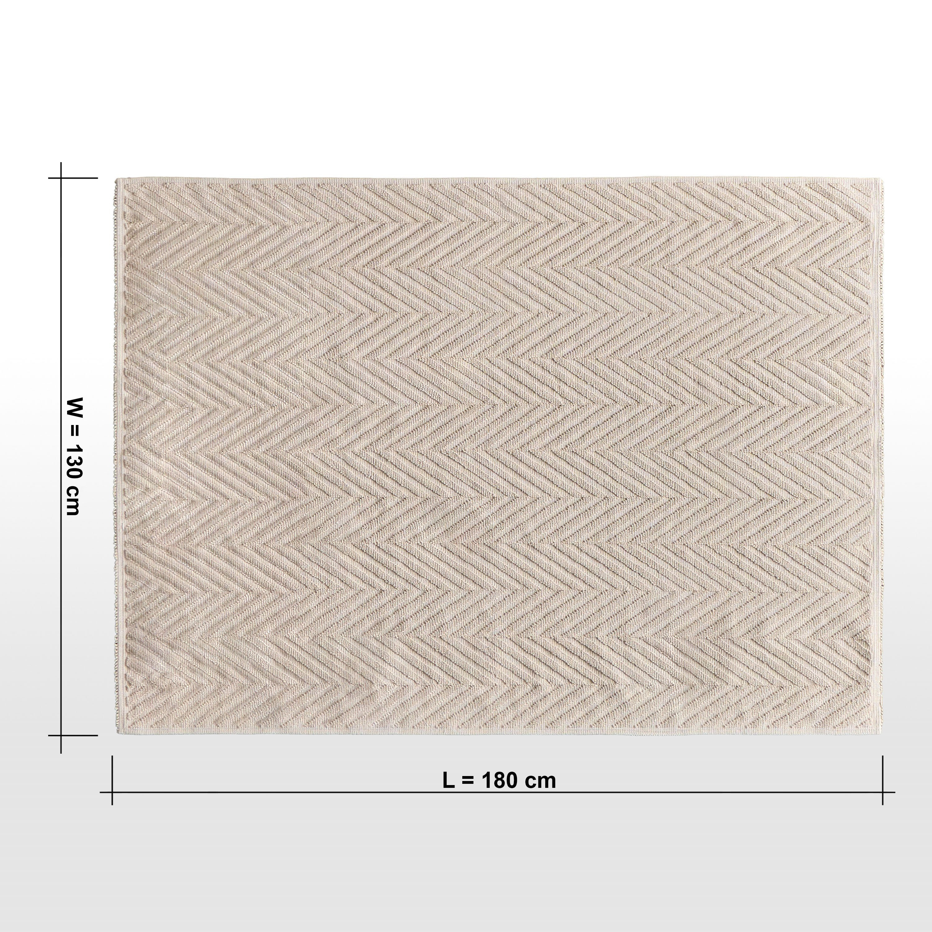 Vanya Lupin Dhurrie - 130x180 cm-household-rugsandcarpets-rugs-image-6