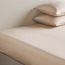 Solid Satin Pima Cotton 525 Thread Count King Fitted Sheet - 180x205 cm-household-bedding-sheetsandpillowcases-fittedsheets-image-3