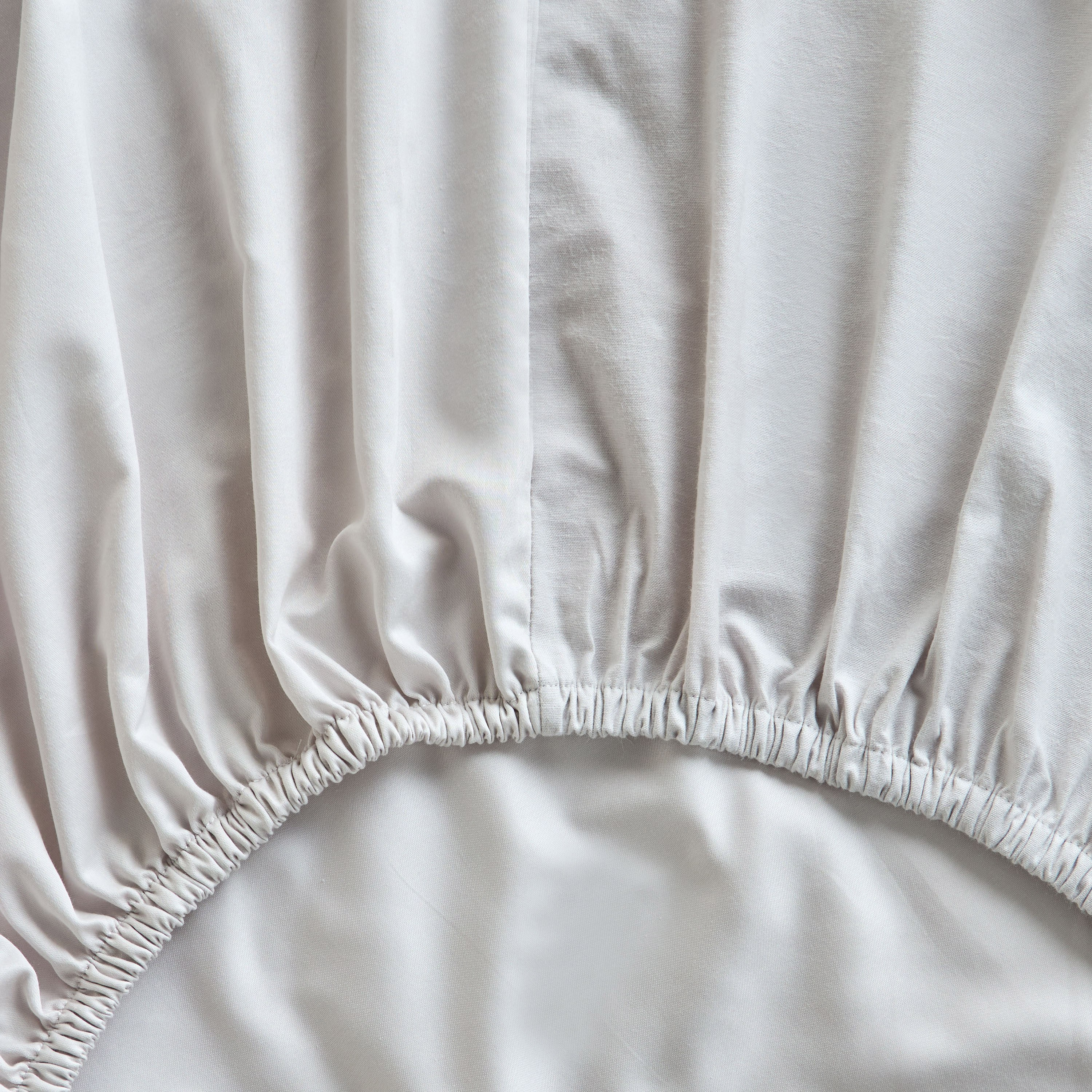 Solid Satin Pima Cotton 525 Thread Count King Fitted Sheet - 180x205 cm-household-bedding-sheetsandpillowcases-fittedsheets-image-2