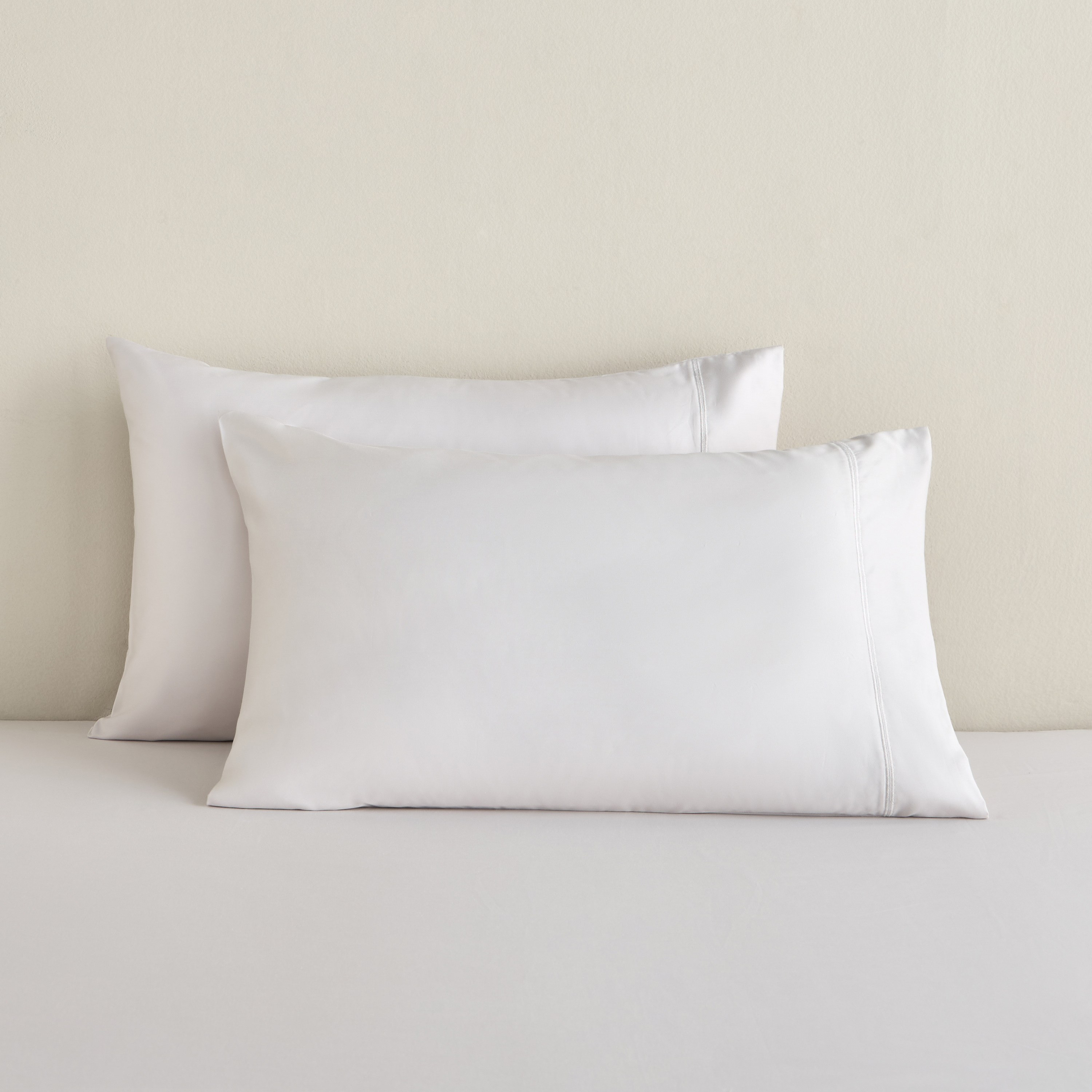 طقم أغطية وسائد ساتان قطن بيما 525 خيط بلون سادة من قطعتين - 50x75 سم-household-bedding-sheetsandpillowcases-pillowcases-image-5