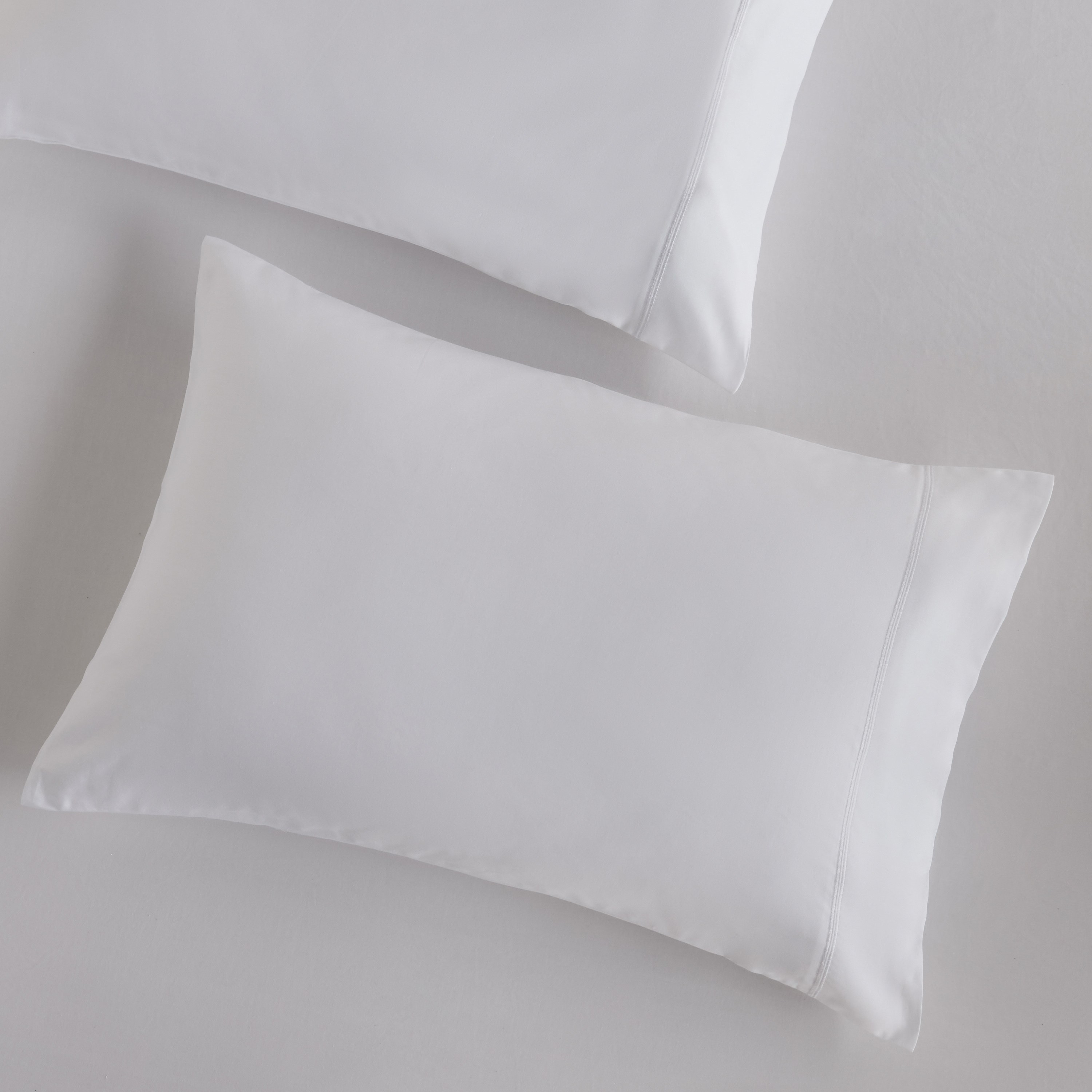 Solid Satin Pima Cotton 525 Thread Count 2-Piece Pillowcase Set - 50x75 cm-household-bedding-sheetsandpillowcases-pillowcases-image-2