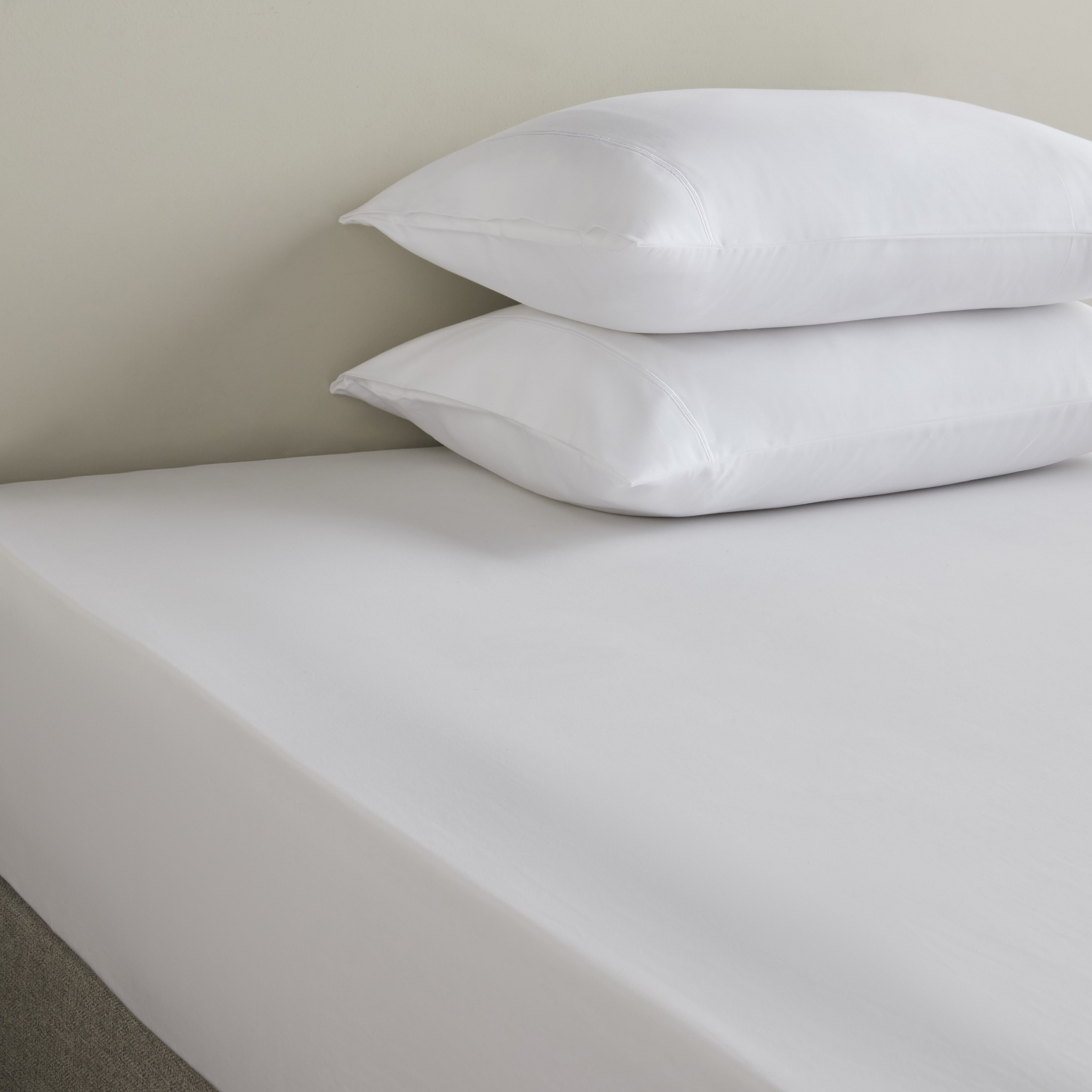 طقم أغطية وسائد ساتان قطن بيما 525 خيط بلون سادة من قطعتين - 50x75 سم-household-bedding-sheetsandpillowcases-pillowcases-image-12