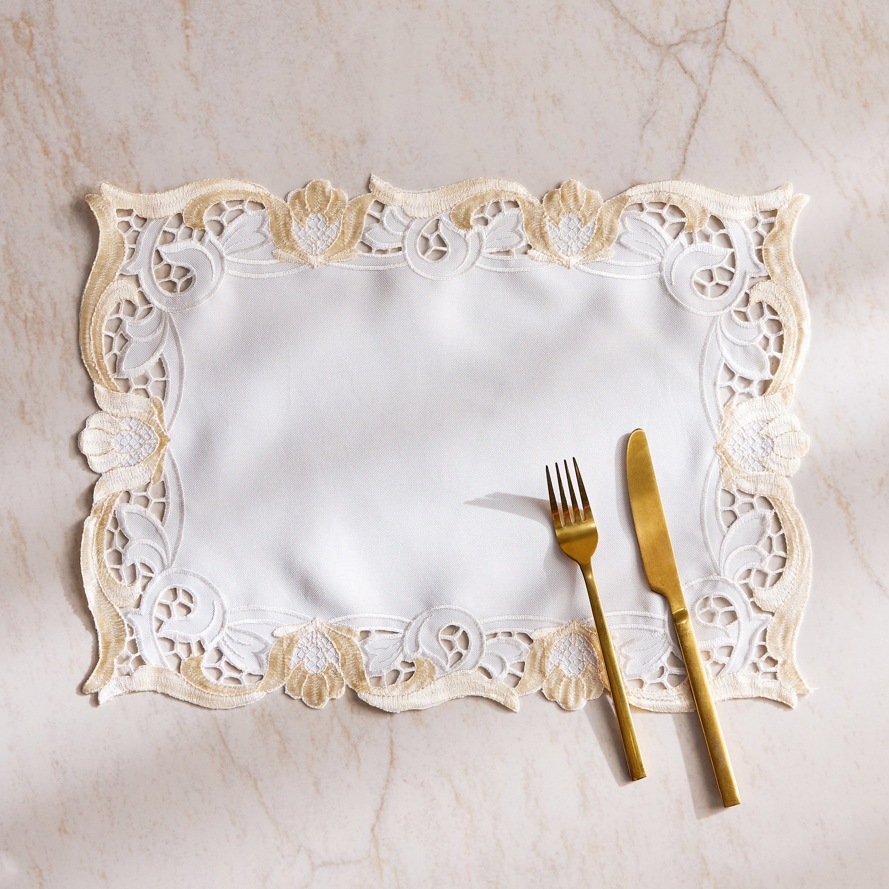 طقم لبادات صحون 4 قطع - حبيب-household-dining-tablelinen-placemats-image-1