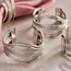 Sally 4-Piece Napkin Ring Set - 4 cm-household-dining-tablelinen-napkinsandaccessories-image-2