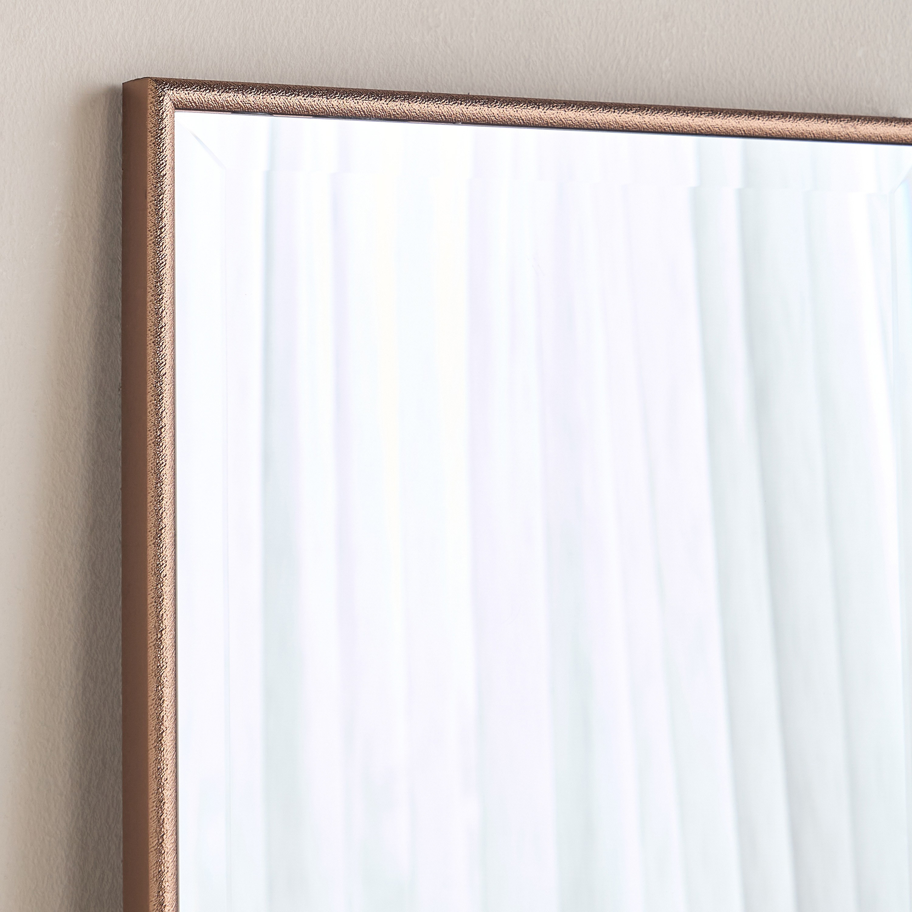 Olgana Bevelled Floor Mirror - 162x42 cm-household-walldecorandmirrors-mirrors-floormirrors-image-2