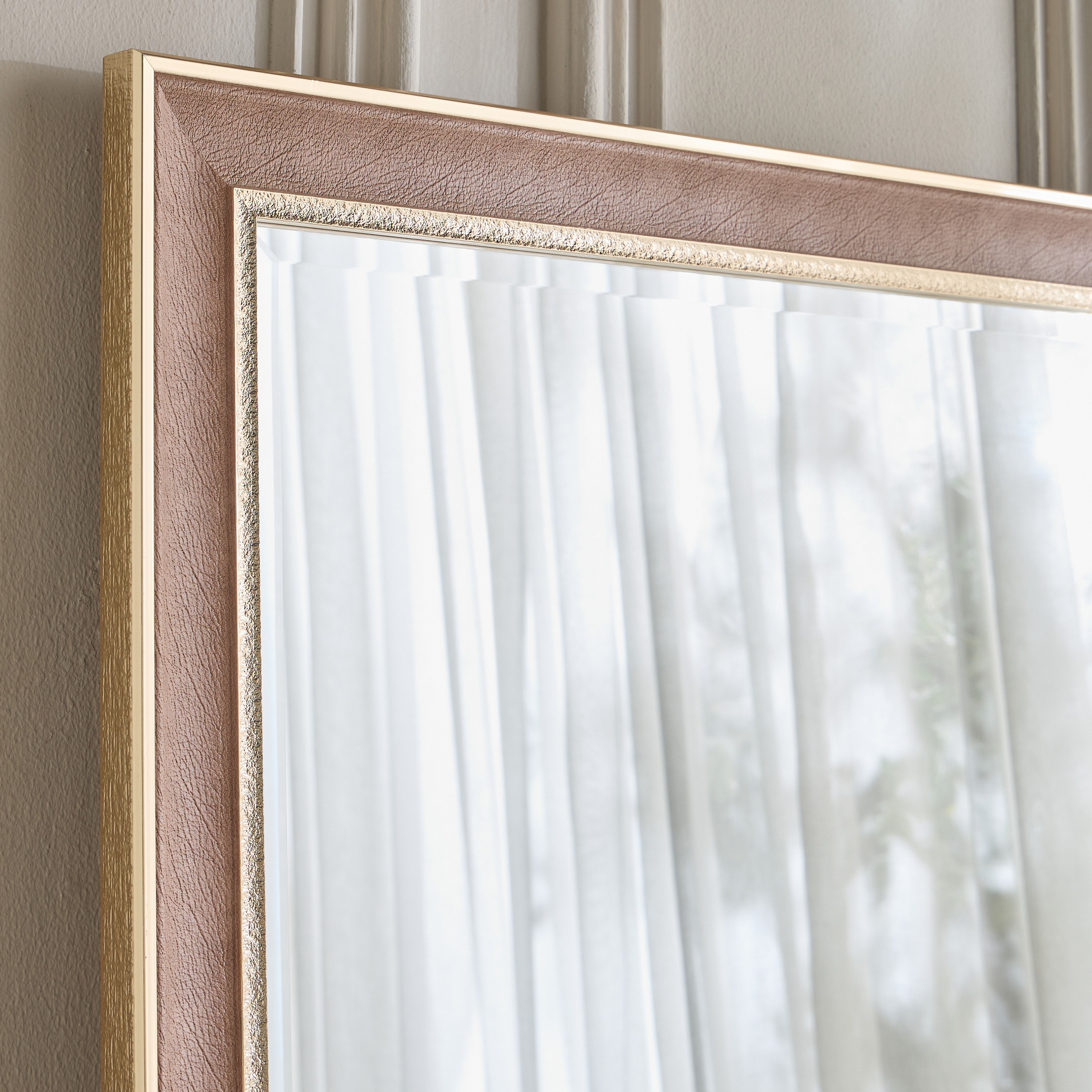 Desma Bevelled Floor Mirror - 192x92 cm-household-walldecorandmirrors-mirrors-floormirrors-image-2