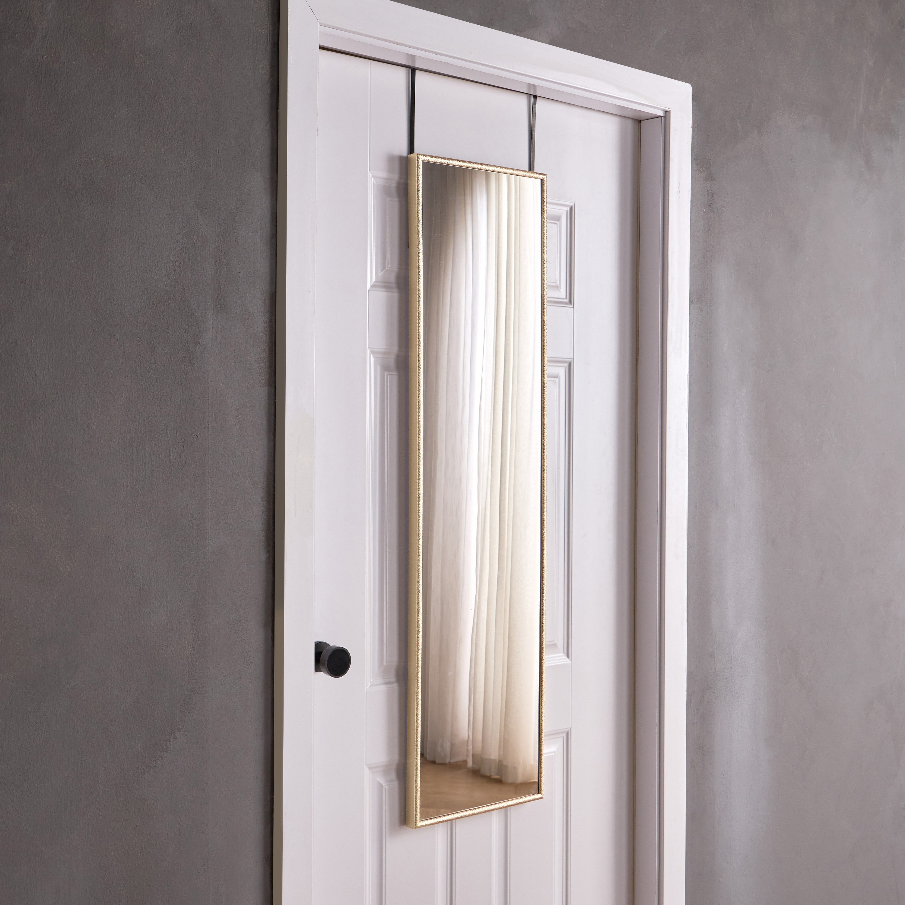 Olgana Over-the-Door Mirror - 122x32 cm-household-walldecorandmirrors-mirrors-overthedoormirrors-image-2