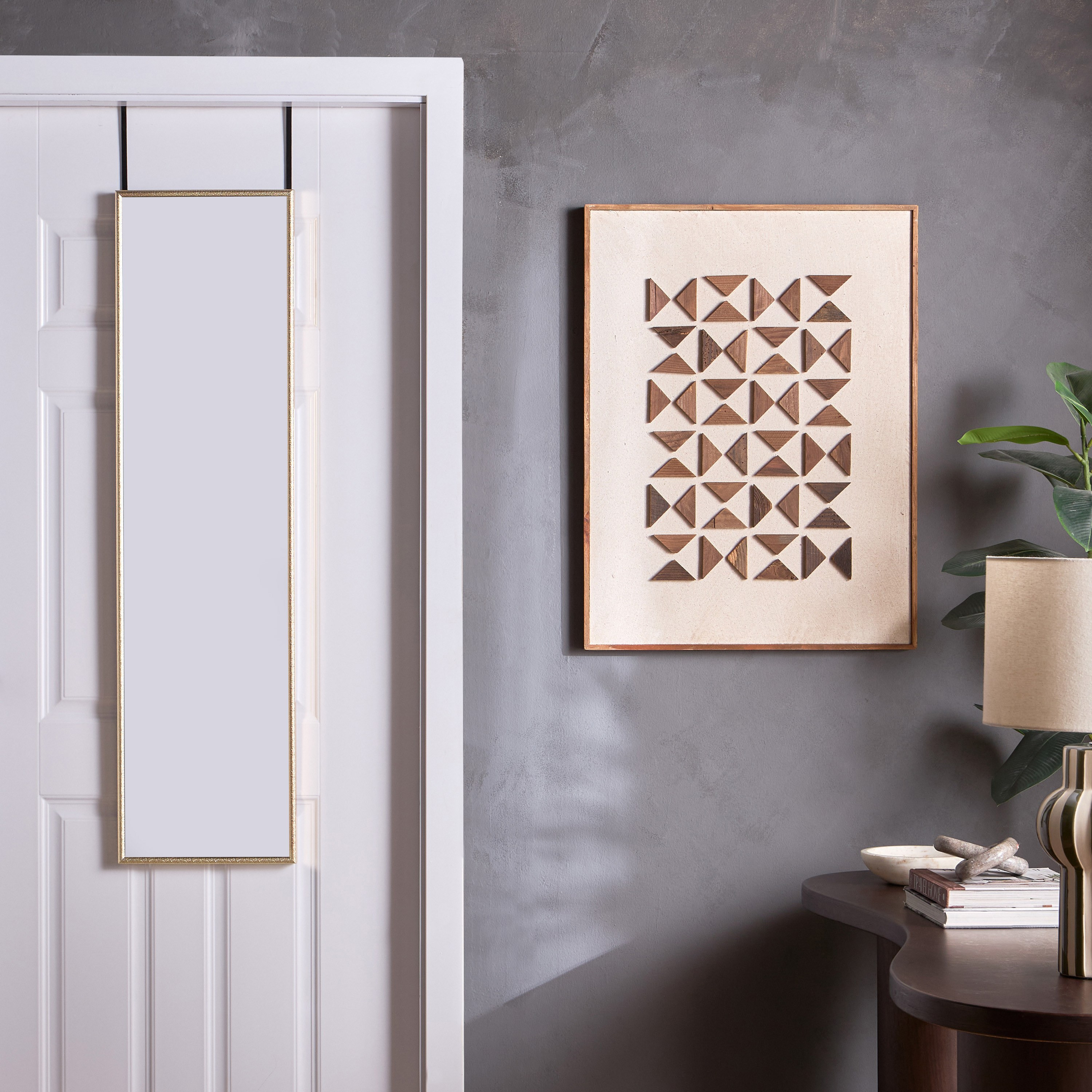 Olgana Over-the-Door Mirror - 122x32 cm-household-walldecorandmirrors-mirrors-overthedoormirrors-image-4