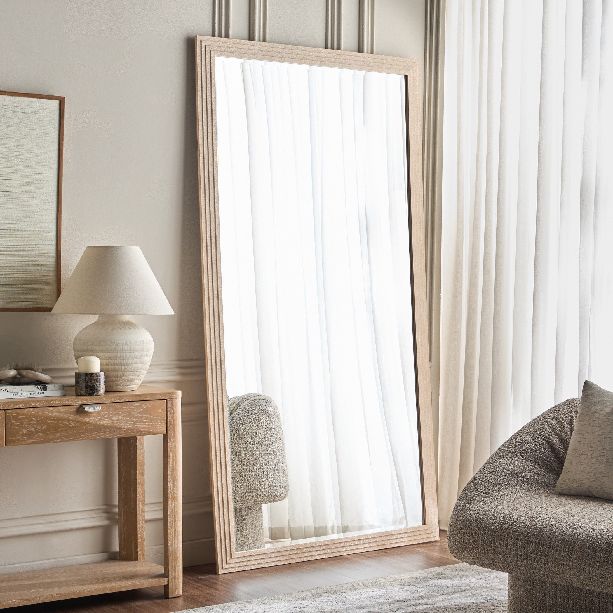 مرآة رفيعة متكئة - إيريسا - 113x213 سم-household-walldecorandmirrors-mirrors-floormirrors-image-1