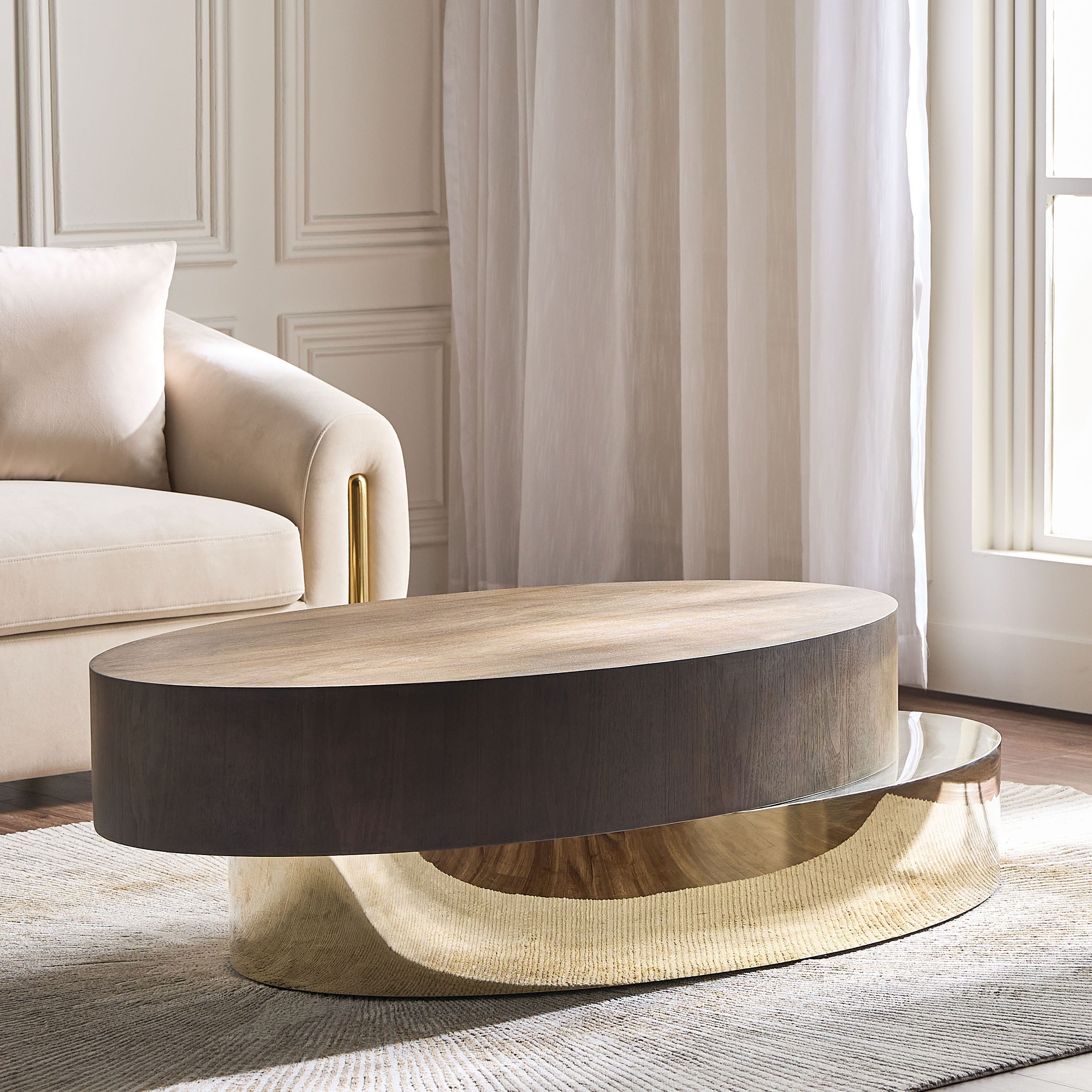 Nexus Oval Coffee Table-furniture-livingroom-coffeetables-image-1