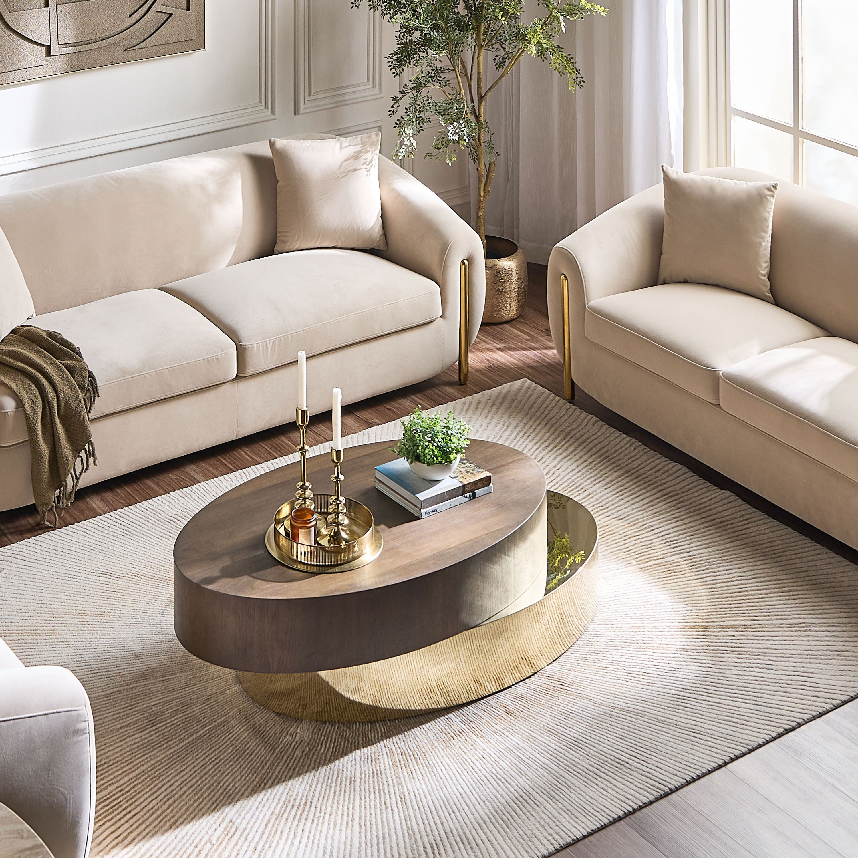 Nexus Oval Coffee Table-furniture-livingroom-coffeetables-image-5