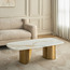 Gemini Marble Top Coffee Table-furniture-livingroom-coffeetables-image-1