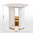 طاولة جانبية بسطح رخامي - ميلانا-furniture-livingroom-sideandendtables-image-1