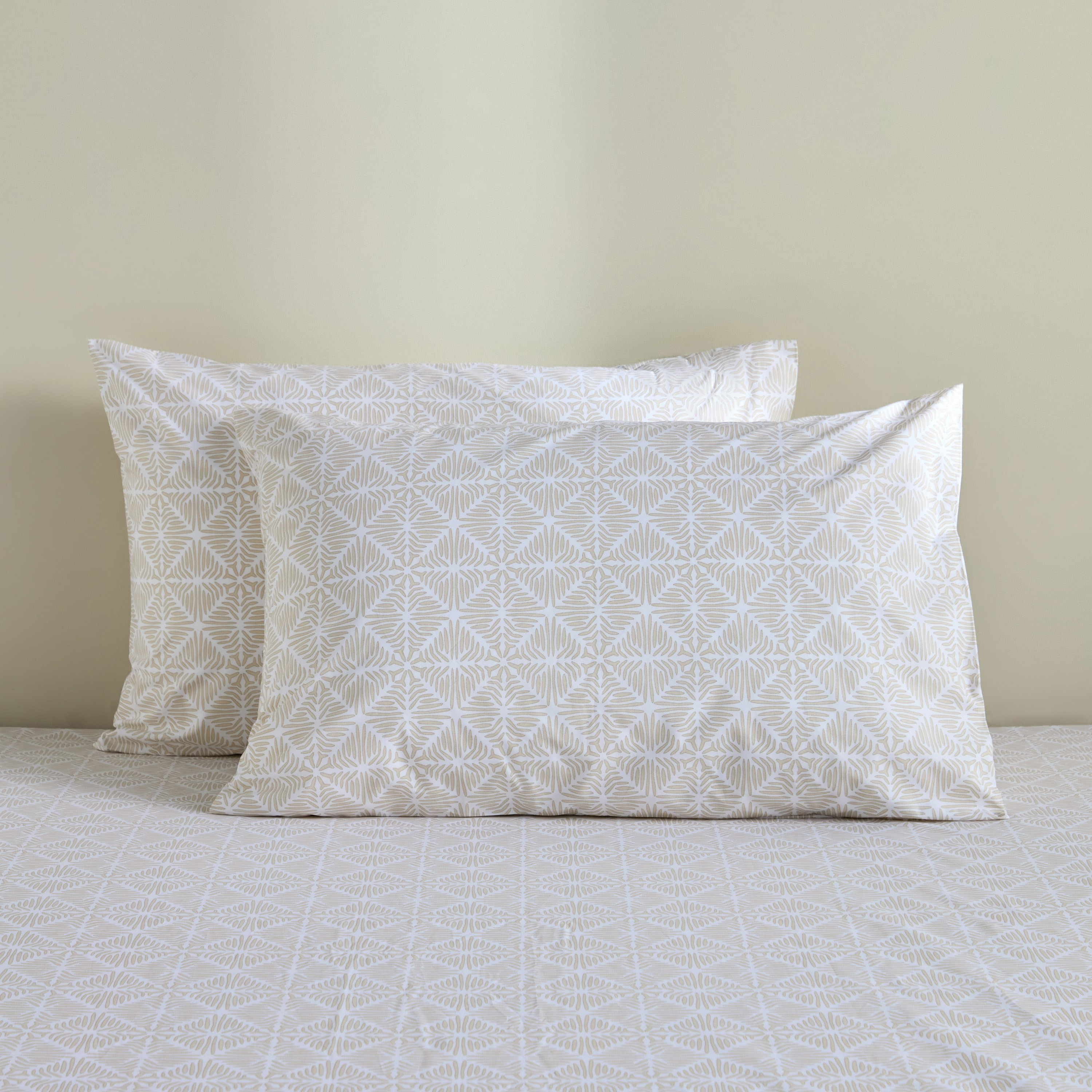 Serenity Cotton 200 Thread Count 2-Piece Pillowcase Set - 50x75 cm-household-bedding-sheetsandpillowcases-pillowcases-image-1