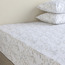 Serenity Cotton Percale Weave 200 Thread Count Single Fitted Sheet - 90x200 cm-household-bedding-sheetsandpillowcases-fittedsheets-image-3