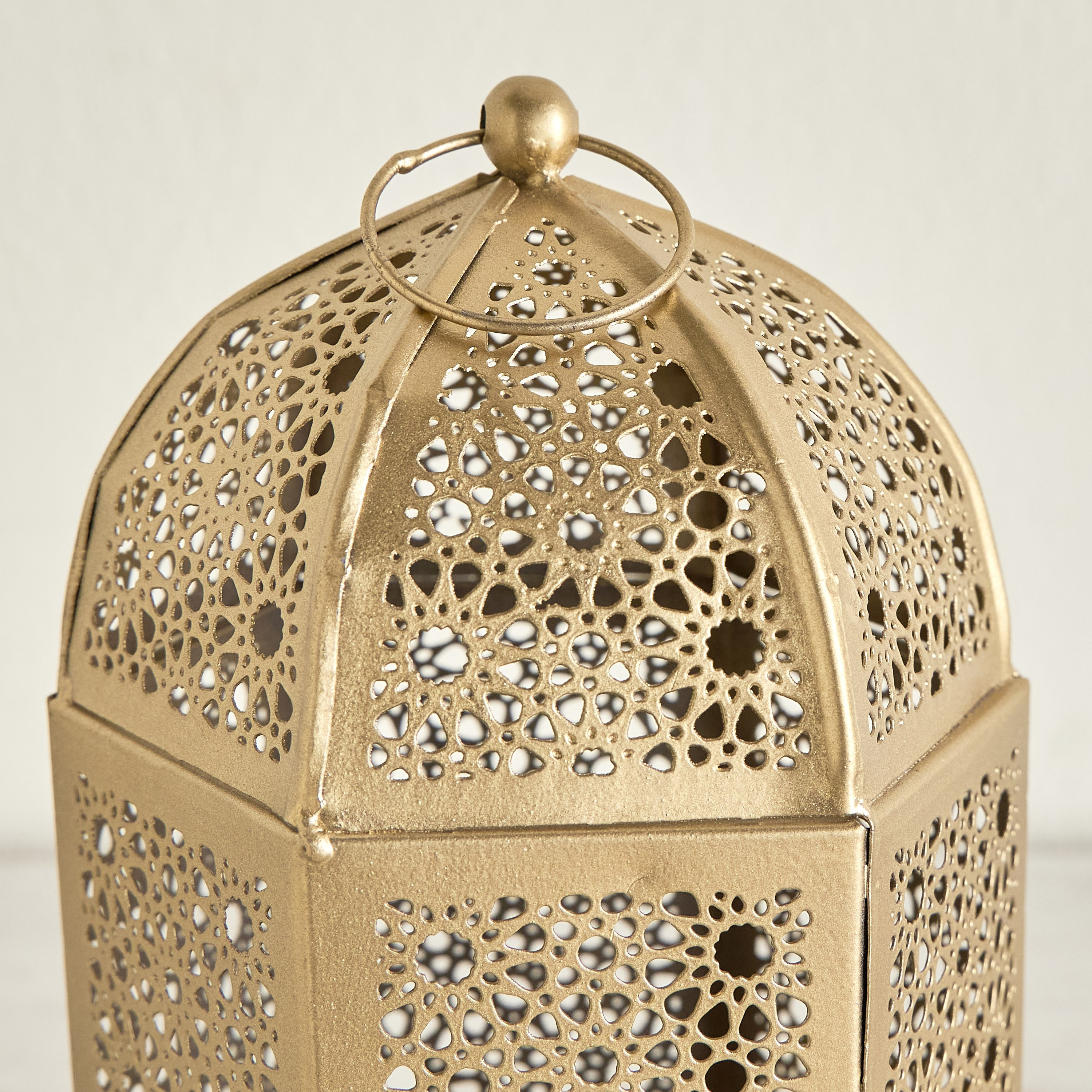 Rima Lattice Metal Lantern - 19 cm-household-decor-candleholdersandlanterns-image-3