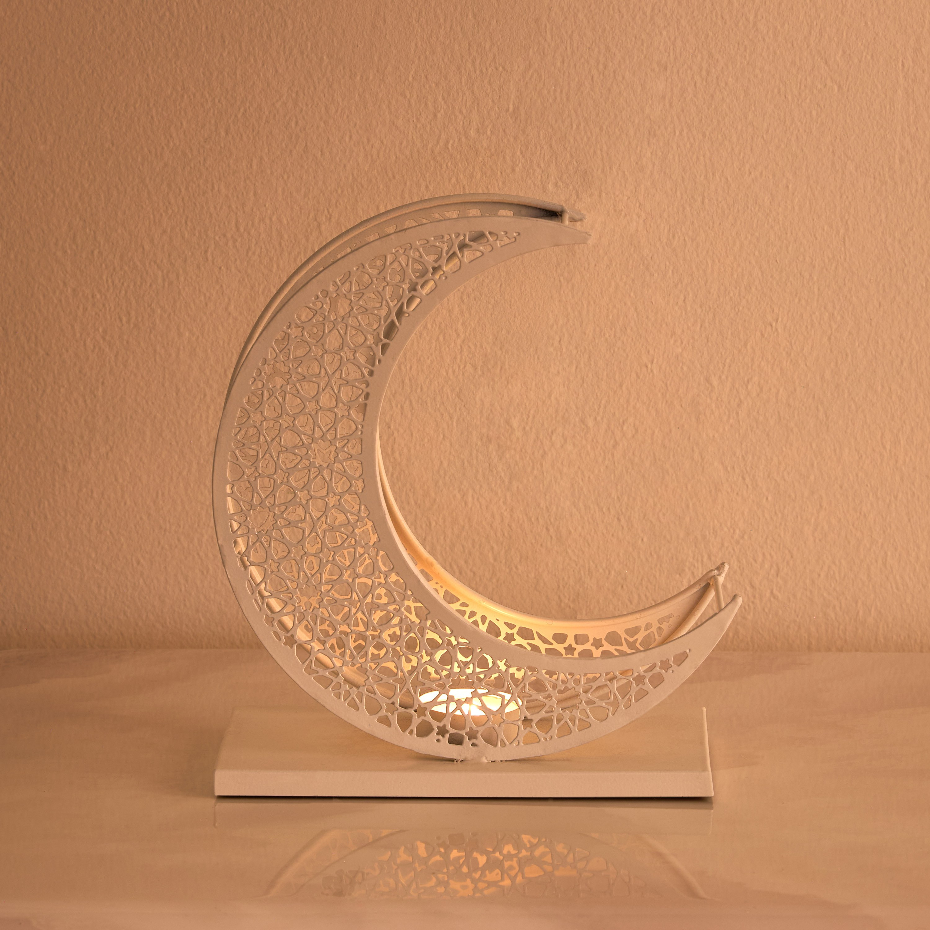 Crescent Tealight Candleholder-household-decor-candleholdersandlanterns-image-2