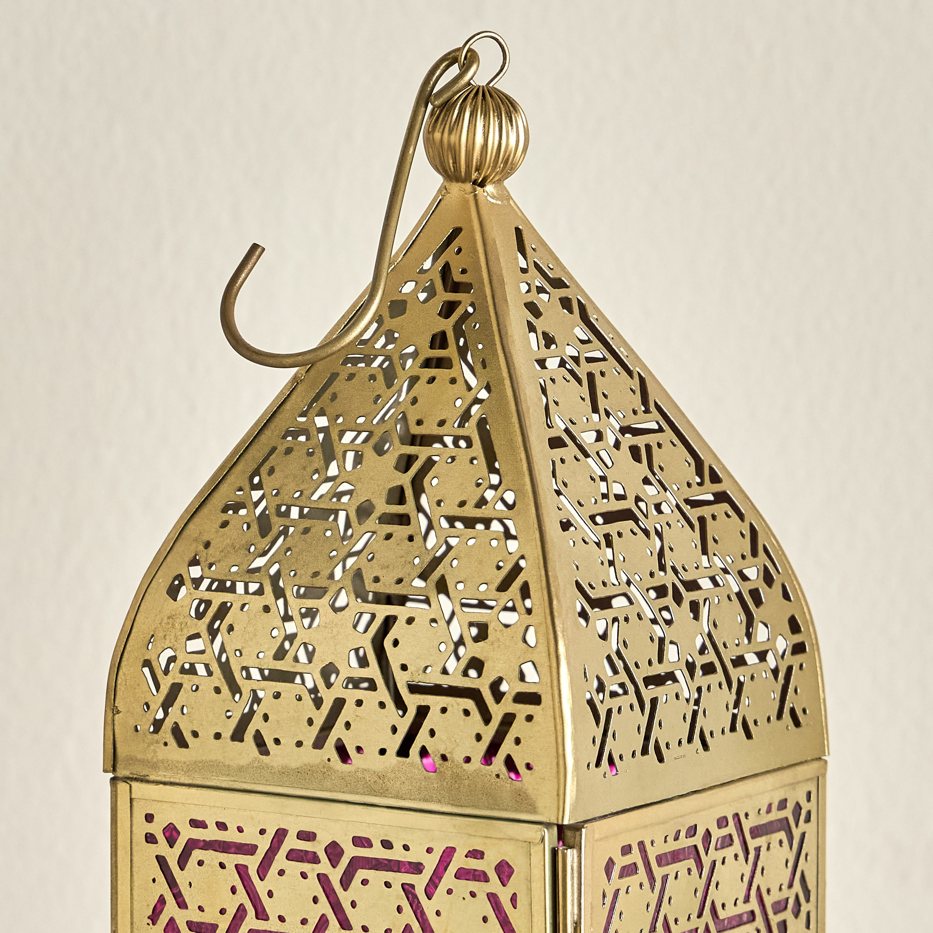 فانوس معدني - عمر - 32 سم-household-decor-candleholdersandlanterns-image-3