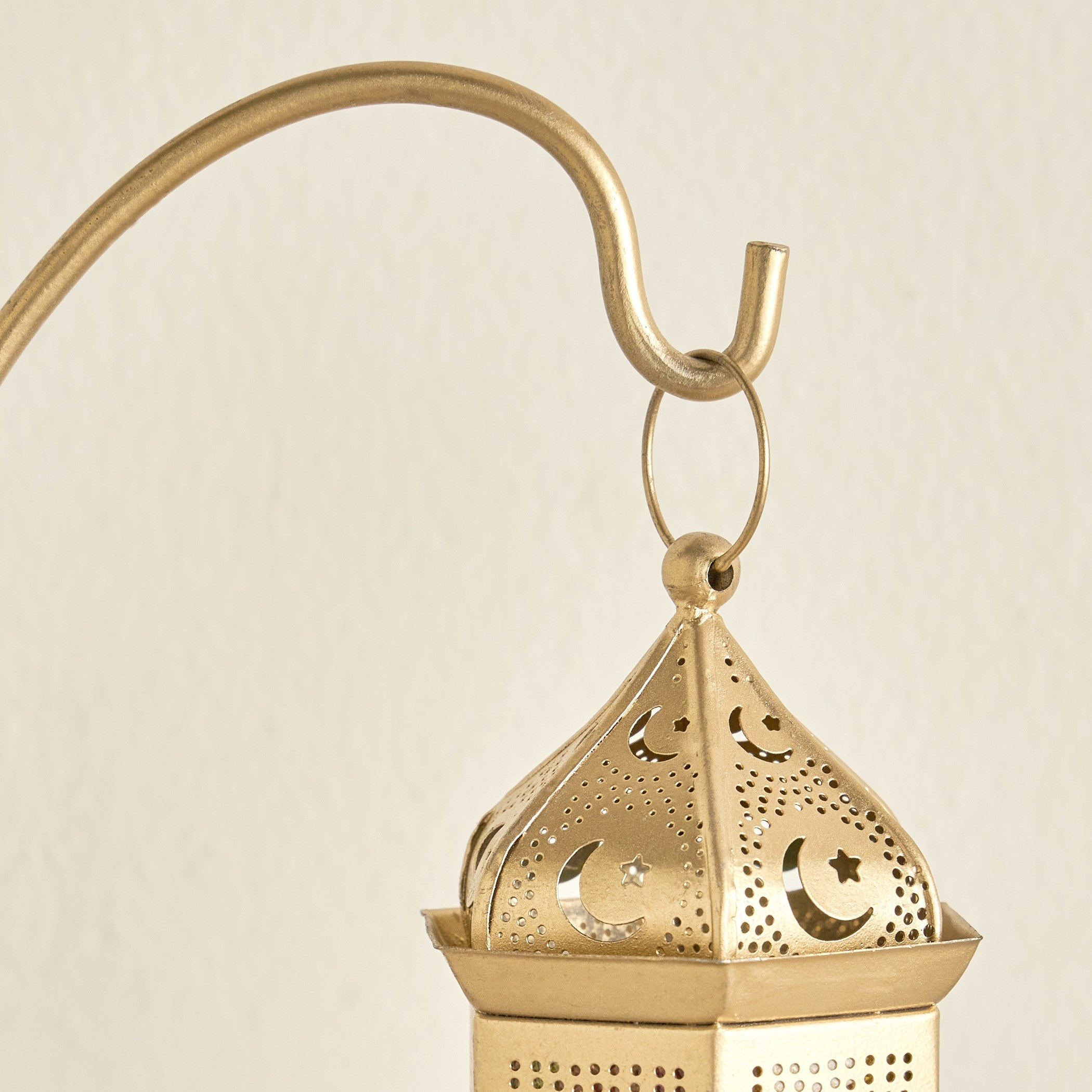 Aisha Metal Hanging Lantern - 27 cm-household-decor-candleholdersandlanterns-image-3