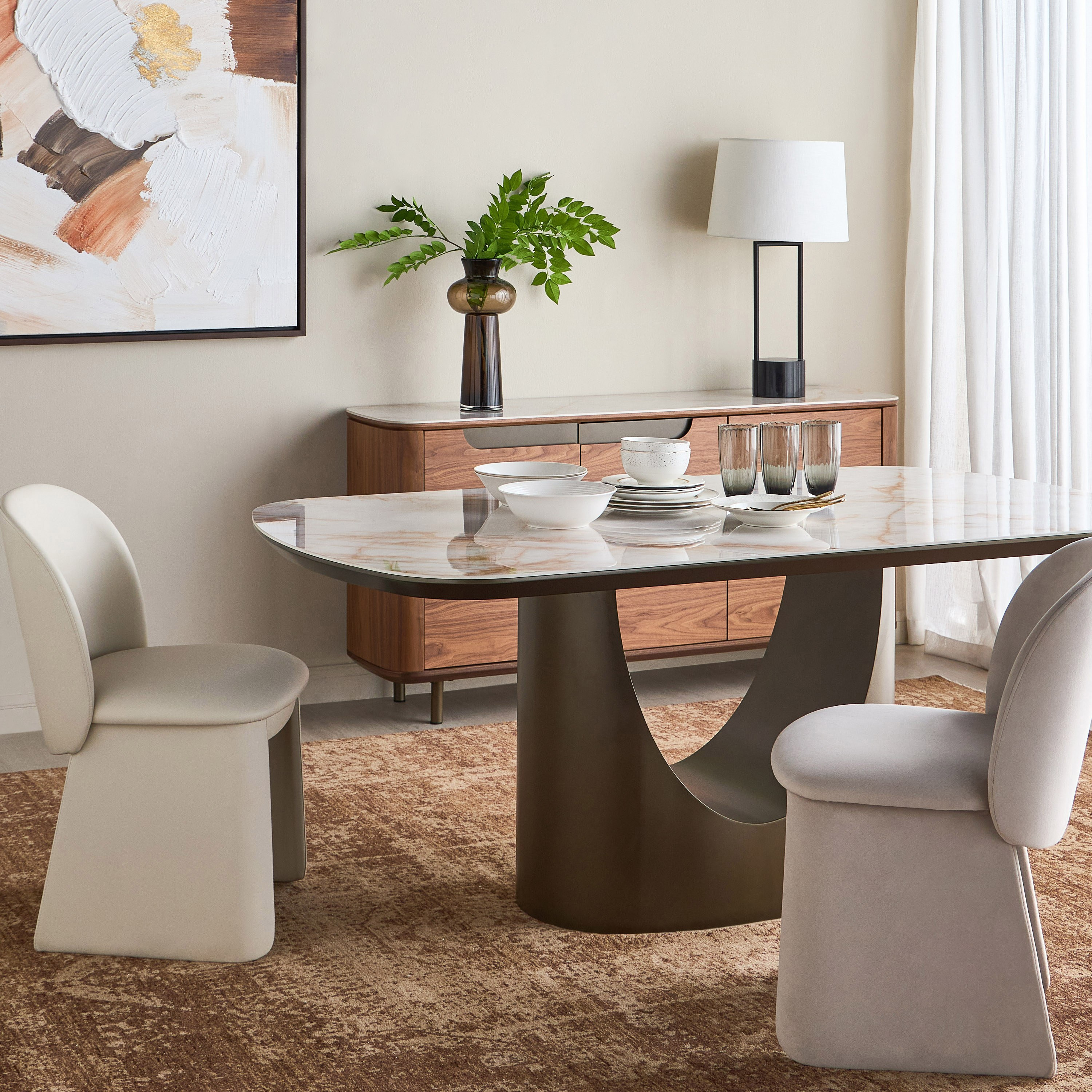 كرسي سفرة مخمل - قيلا-furniture-diningroom-chairsandbenches-image-6