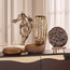 Dahab Crumble Metal Decorative Platter - 30x30 cm-household-decor-boxesandtrays-image-3