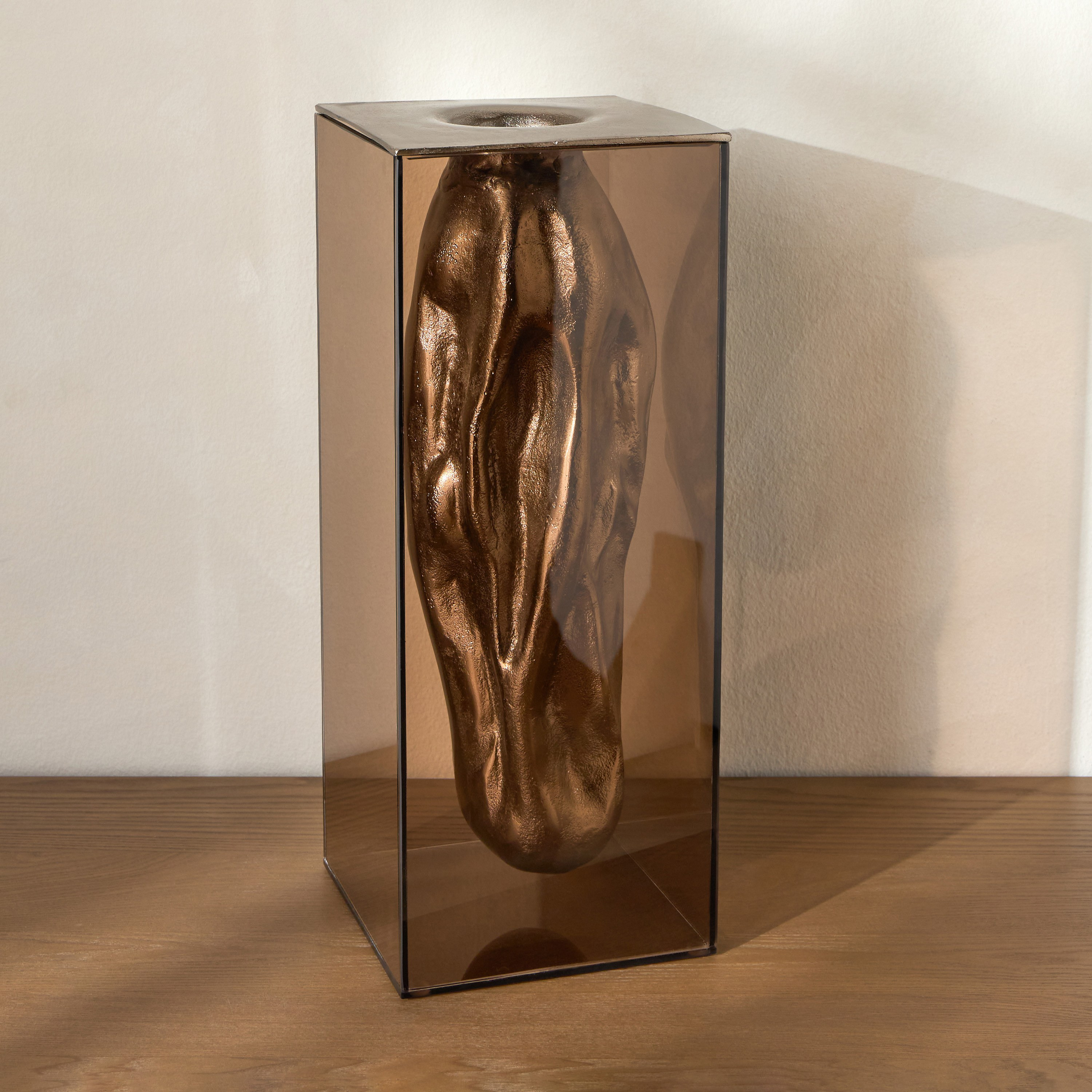 Dahab Metal Floating Vase - 52 cm-household-decor-vasesandbowls-image-1