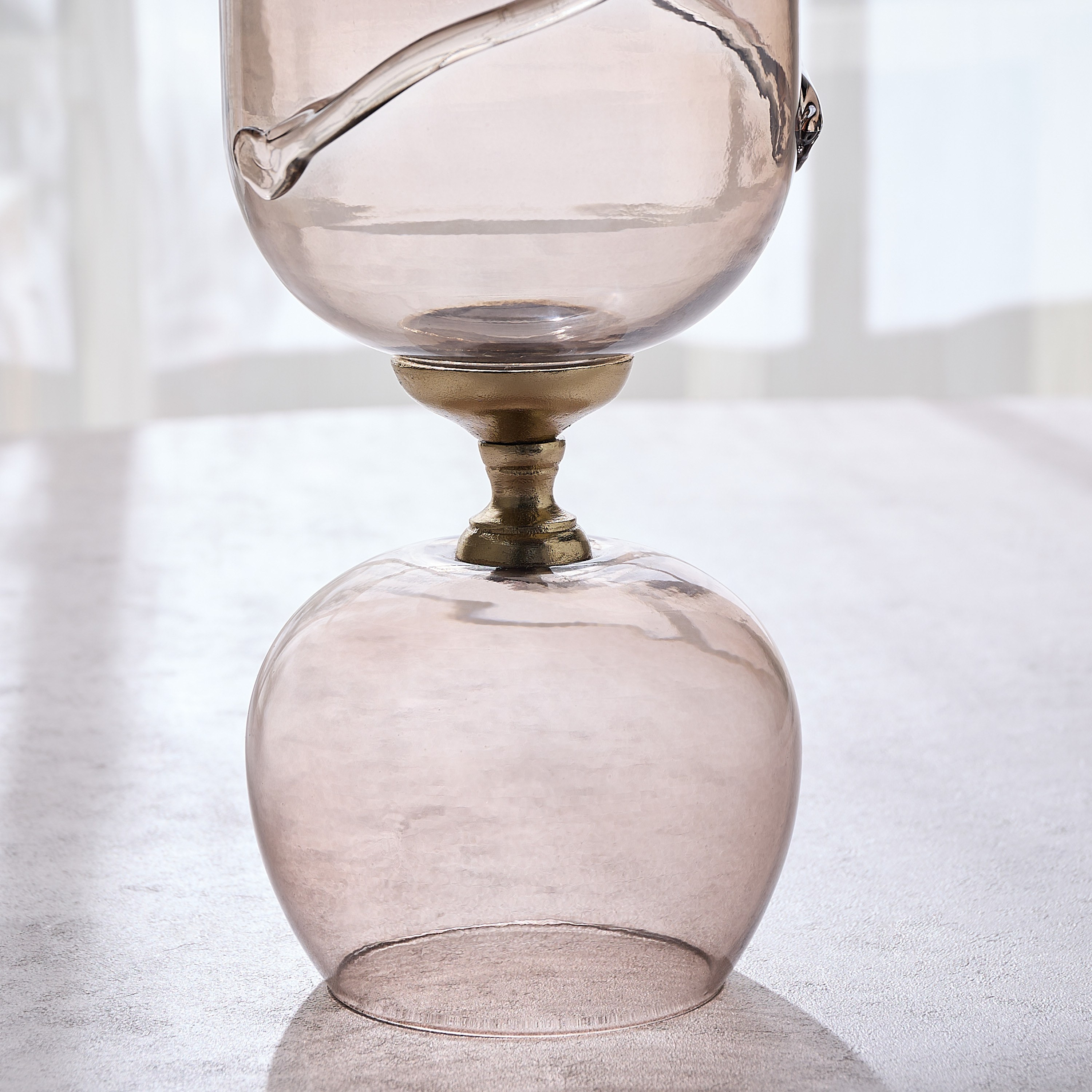Dora Serpentine Glass Vase - 54 cm-household-decor-vasesandbowls-image-3