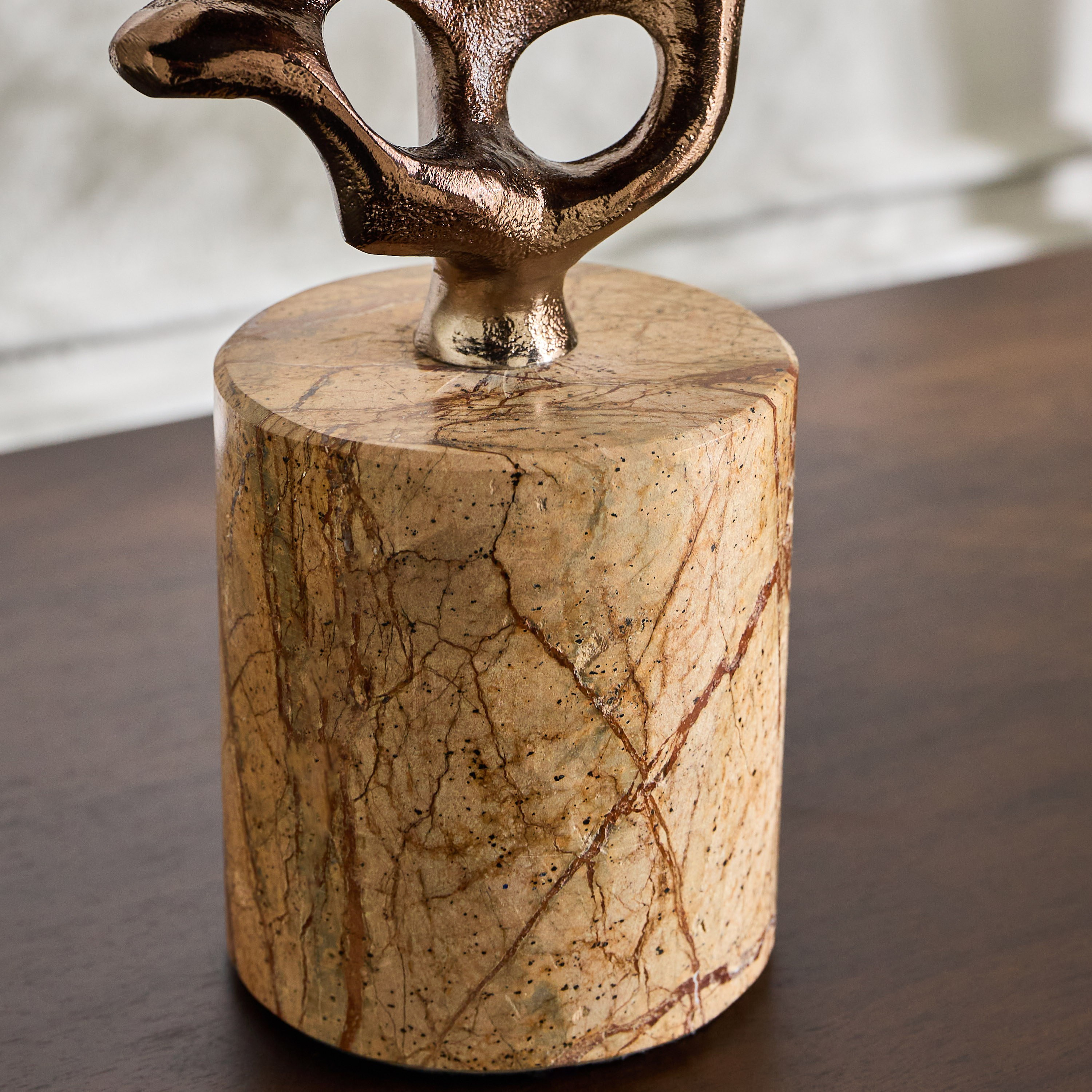 Dahab Metal Vase - 45 cm-household-decor-vasesandbowls-image-4