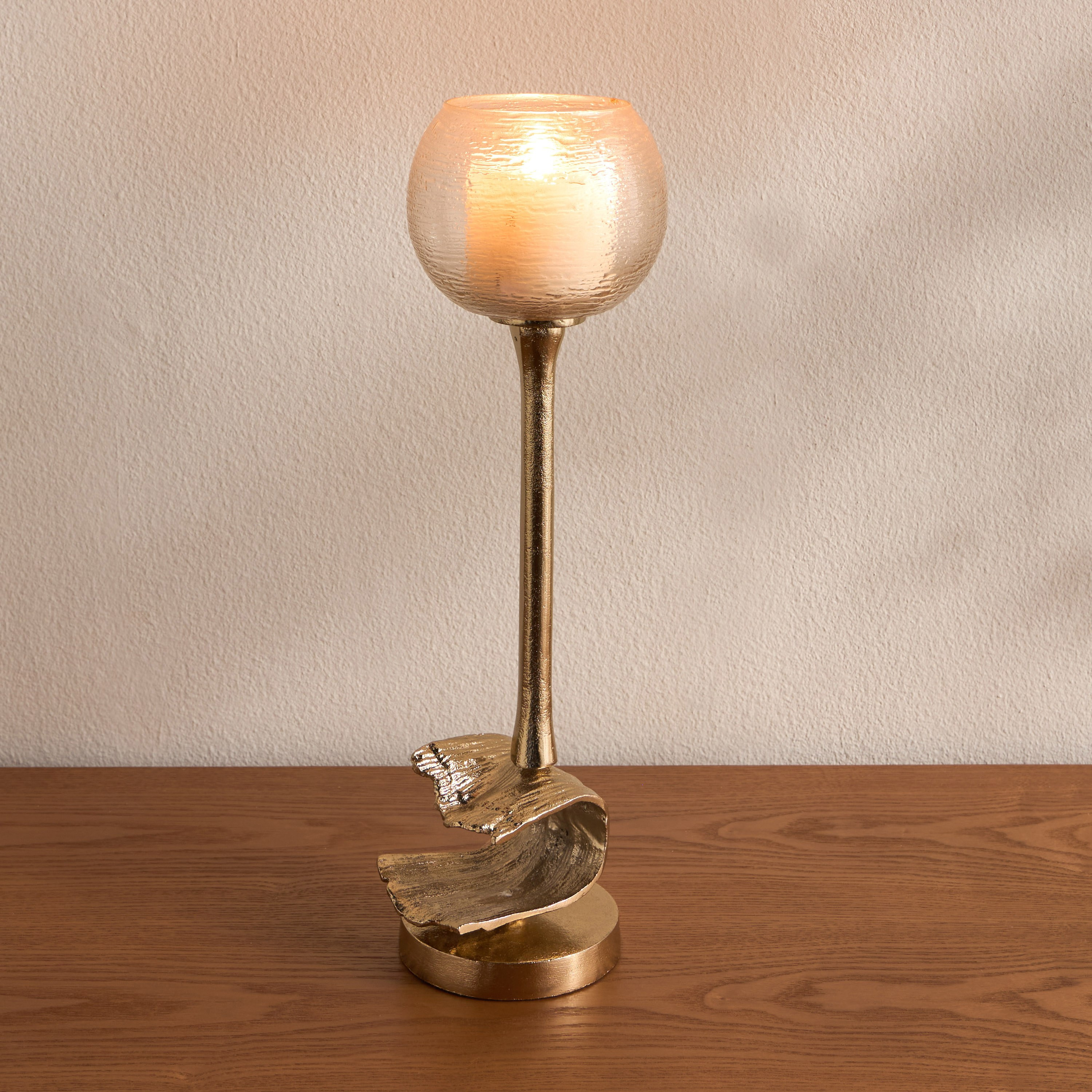 حامل شموع زجاجي جيلديان - فاطمة - 38 سم-household-decor-candleholdersandlanterns-image-2