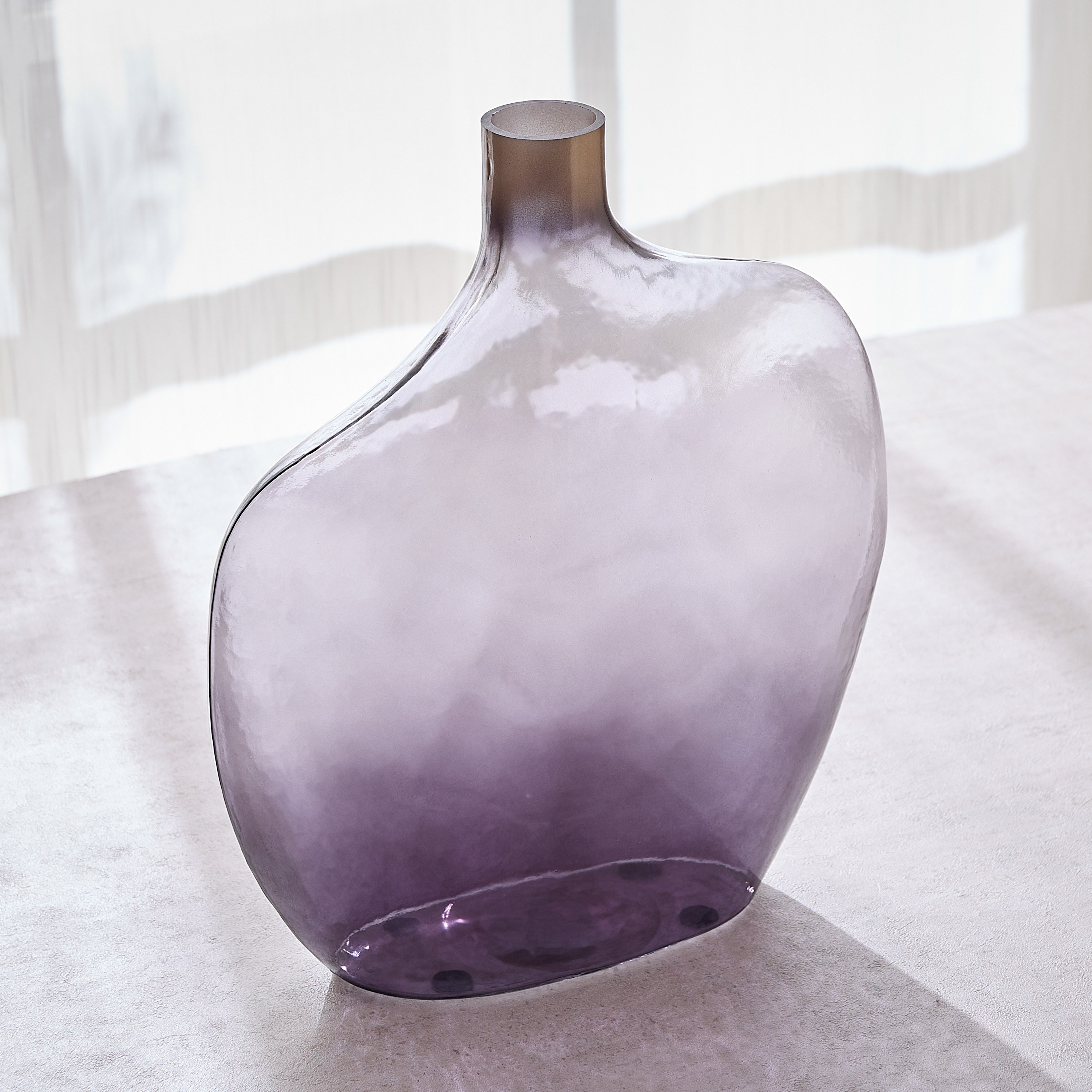 فازة زجاجية ميدنايت - نوف - 39 سم-household-decor-vasesandbowls-image-2