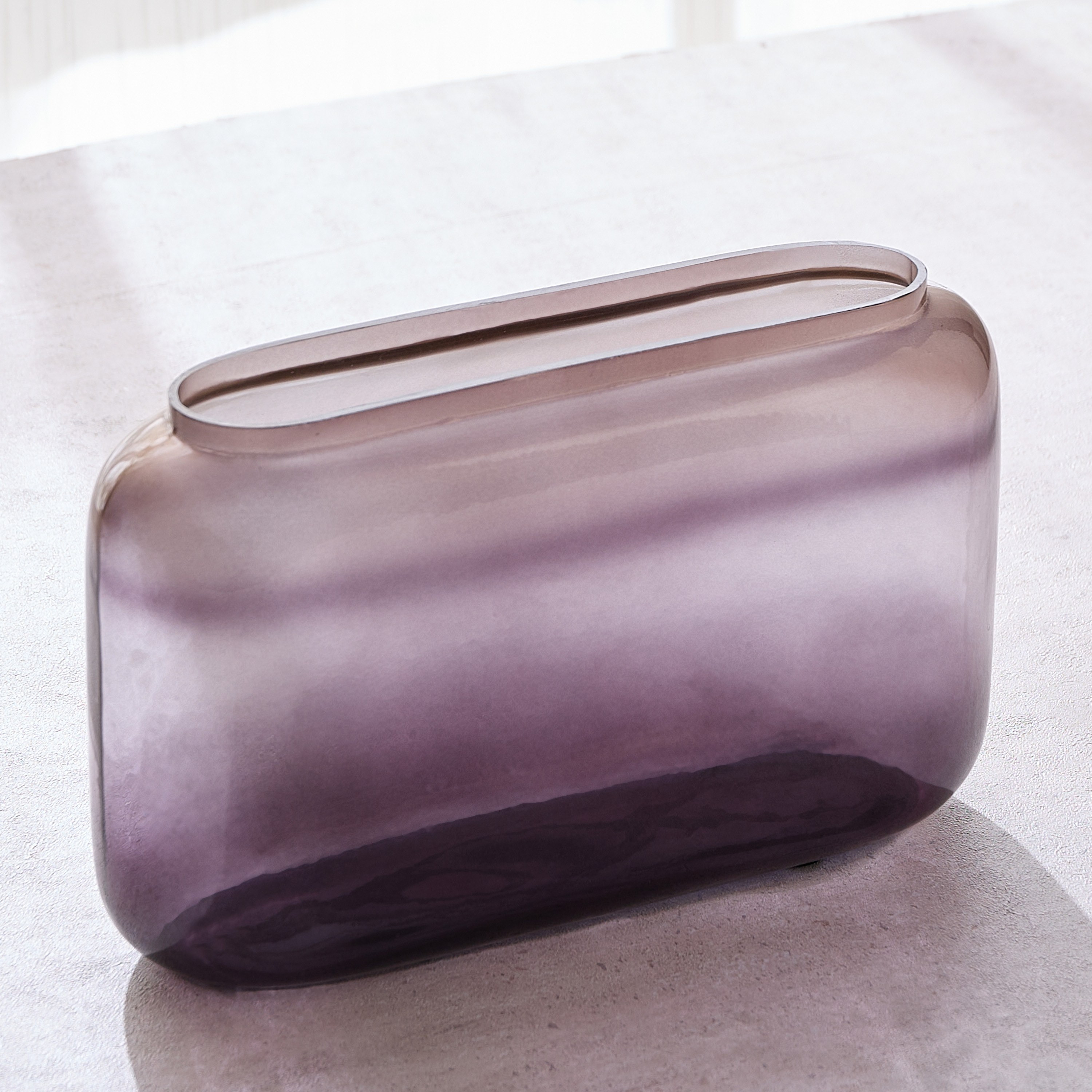 فازة زجاجية ميدنايت - نوف - 19 سم-household-decor-vasesandbowls-image-2