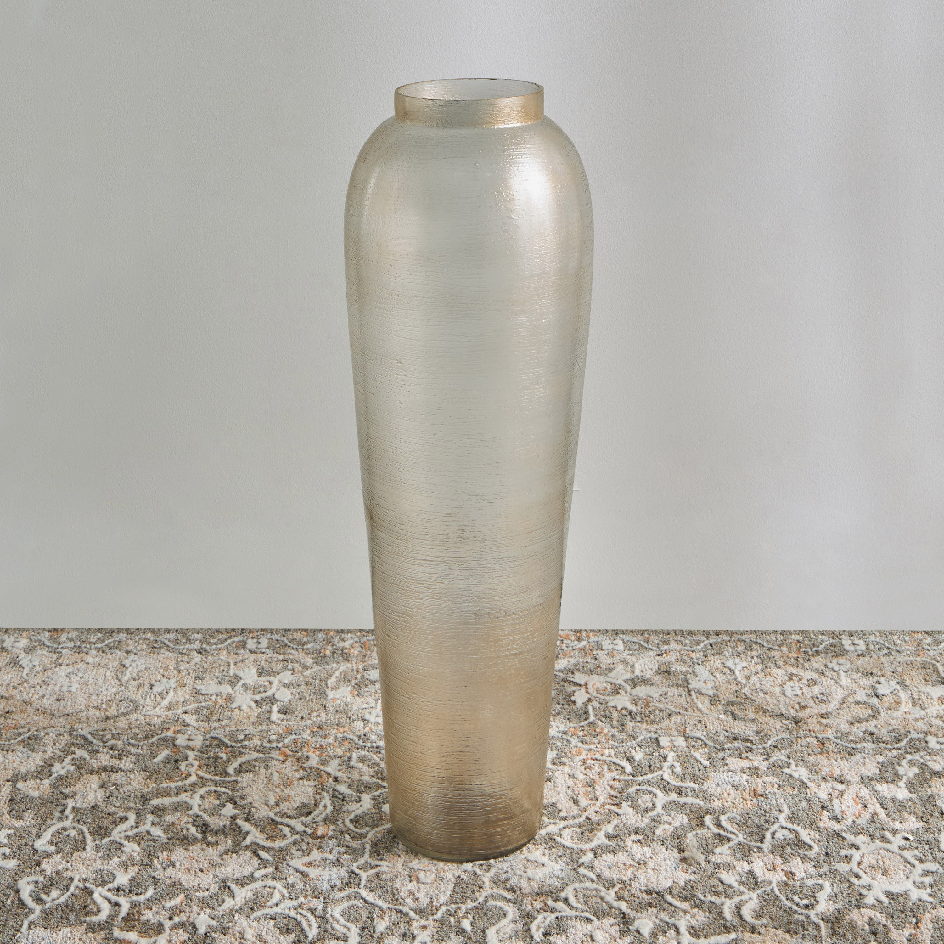 Fatima Gildian Glass Floor Vase - 75 cm