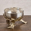 Twirl Metal Decorative Bowl - 25 cm-household-decor-boxesandtrays-image-1
