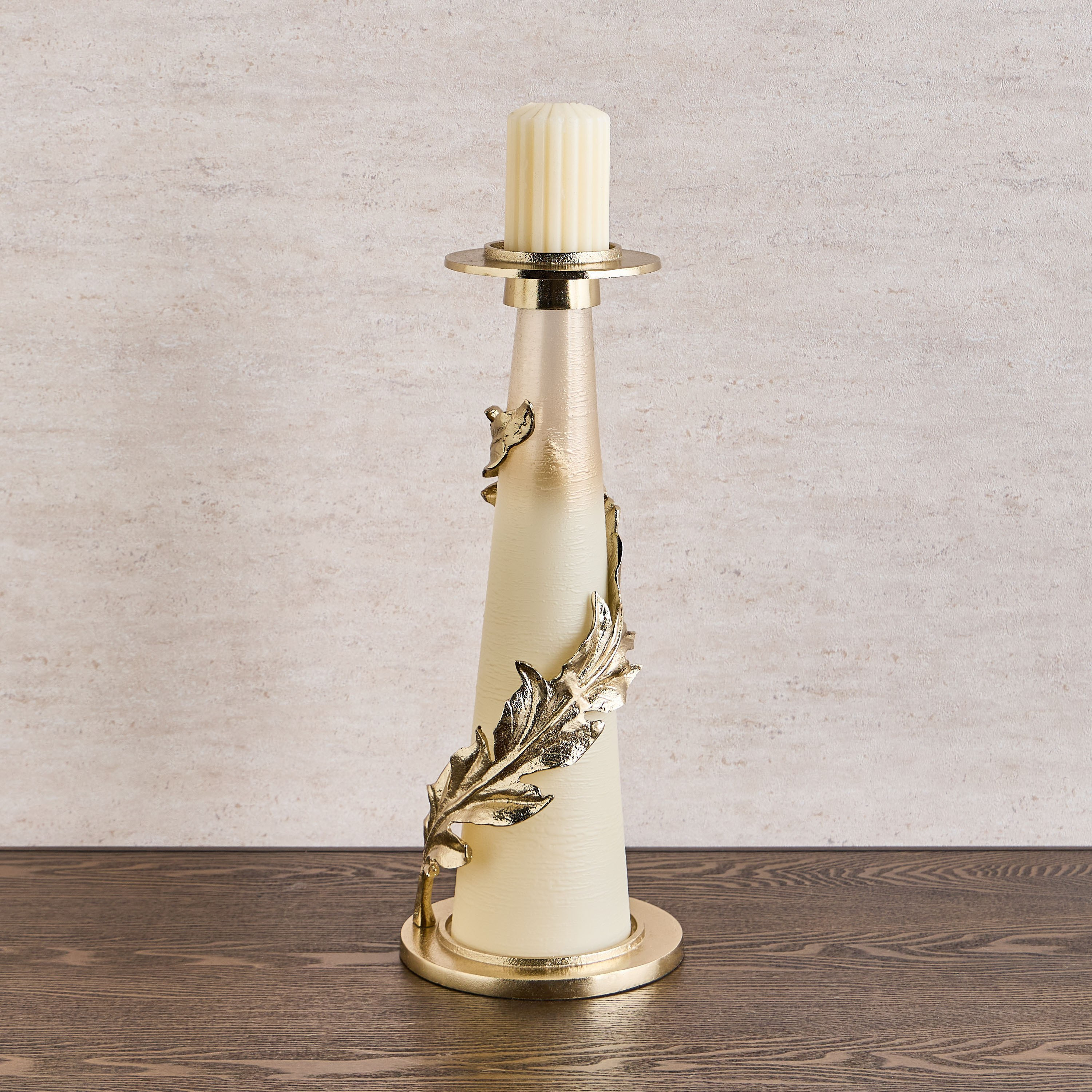 Twirl Pillar Candleholder - 48 cm-household-decor-candleholdersandlanterns-image-1