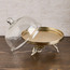 Twirl Metal Decorative Platter - 23 cm-household-decor-boxesandtrays-image-2