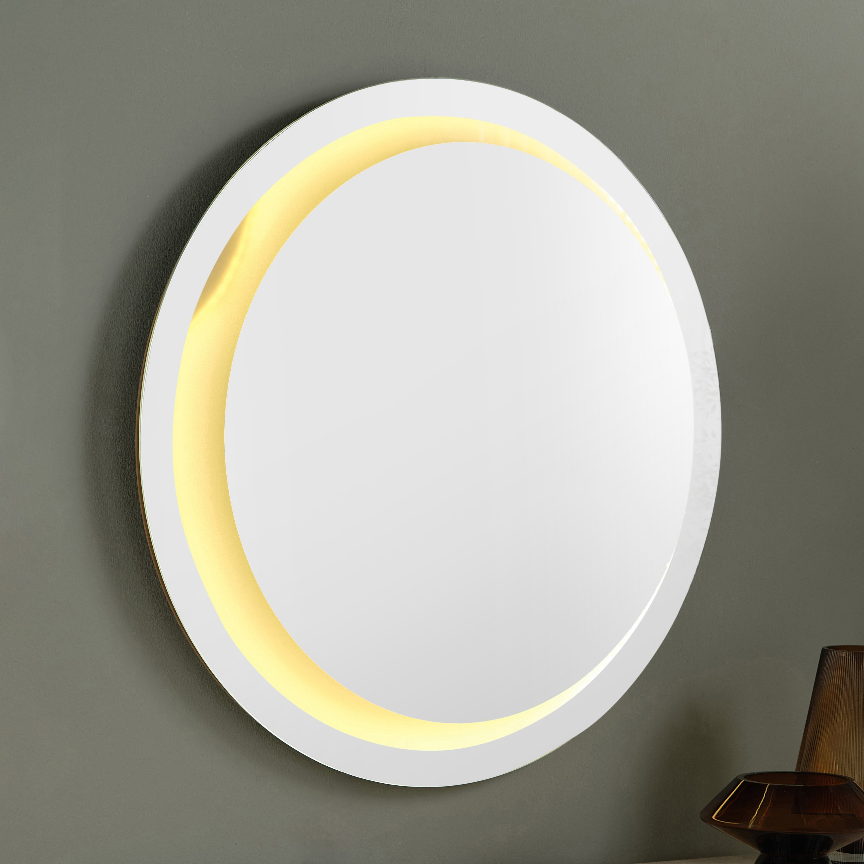 Radiya LED Wall Mirror - 80 cm-household-walldecorandmirrors-mirrors-wallmirrors-image-1