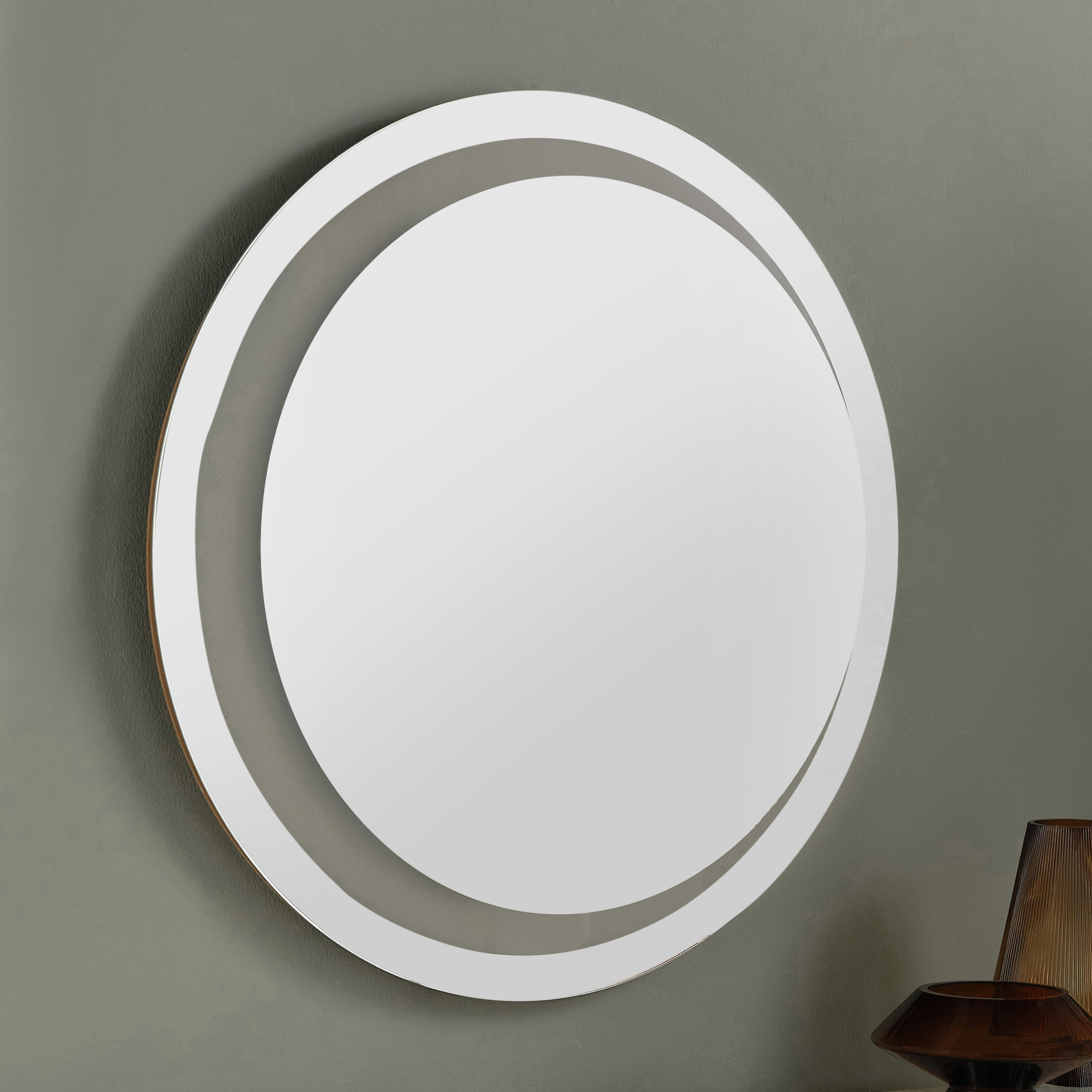 Radiya LED Wall Mirror - 80 cm-household-walldecorandmirrors-mirrors-wallmirrors-image-4