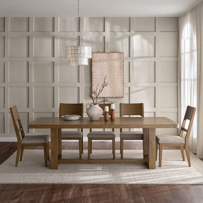 Shop Brentwood 8-Seater Wooden Top Dining Set | Homecentre UAE
