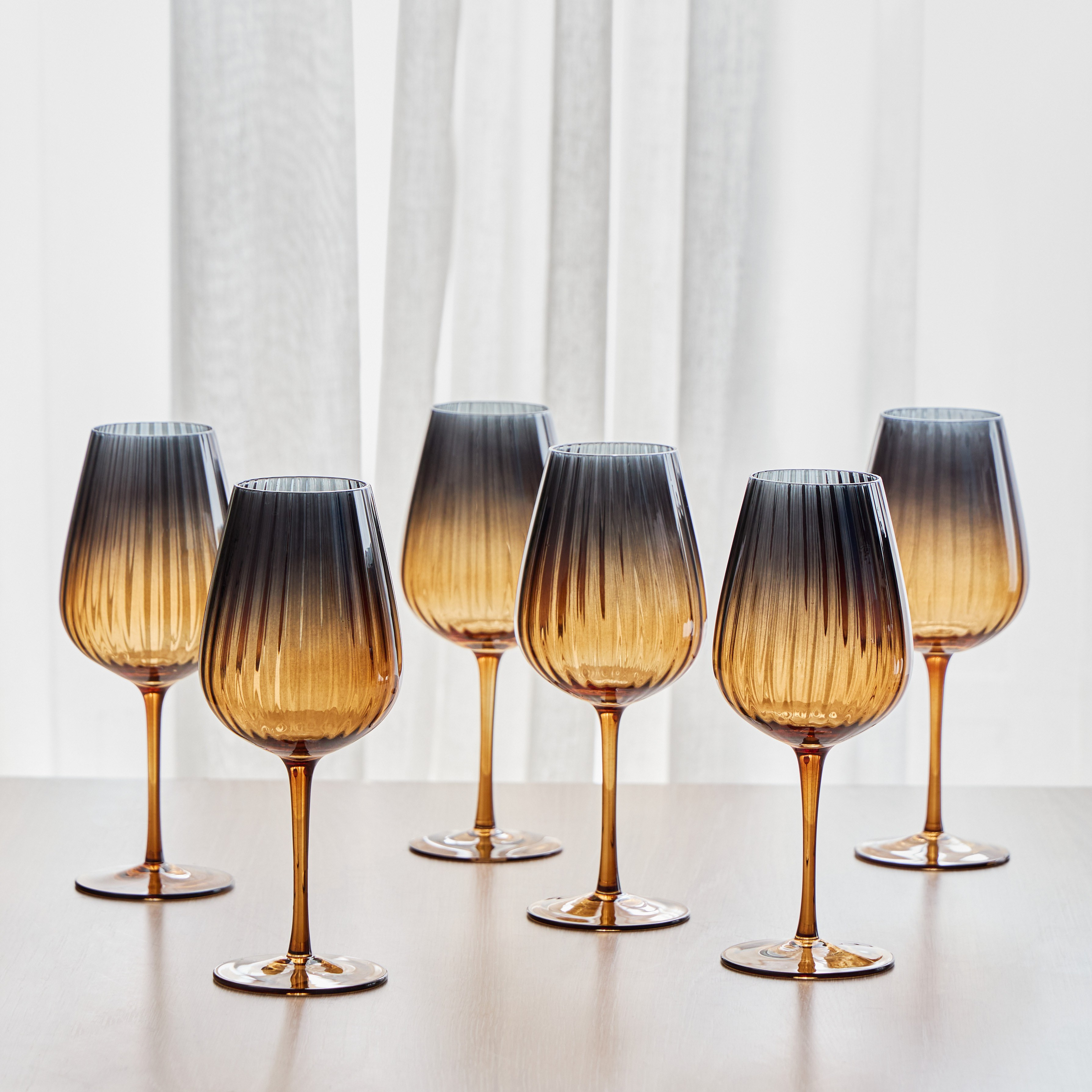 Dahab 6-Piece Stem Glass Set - 645 ml-household-dining-glassware-stemware-image-1