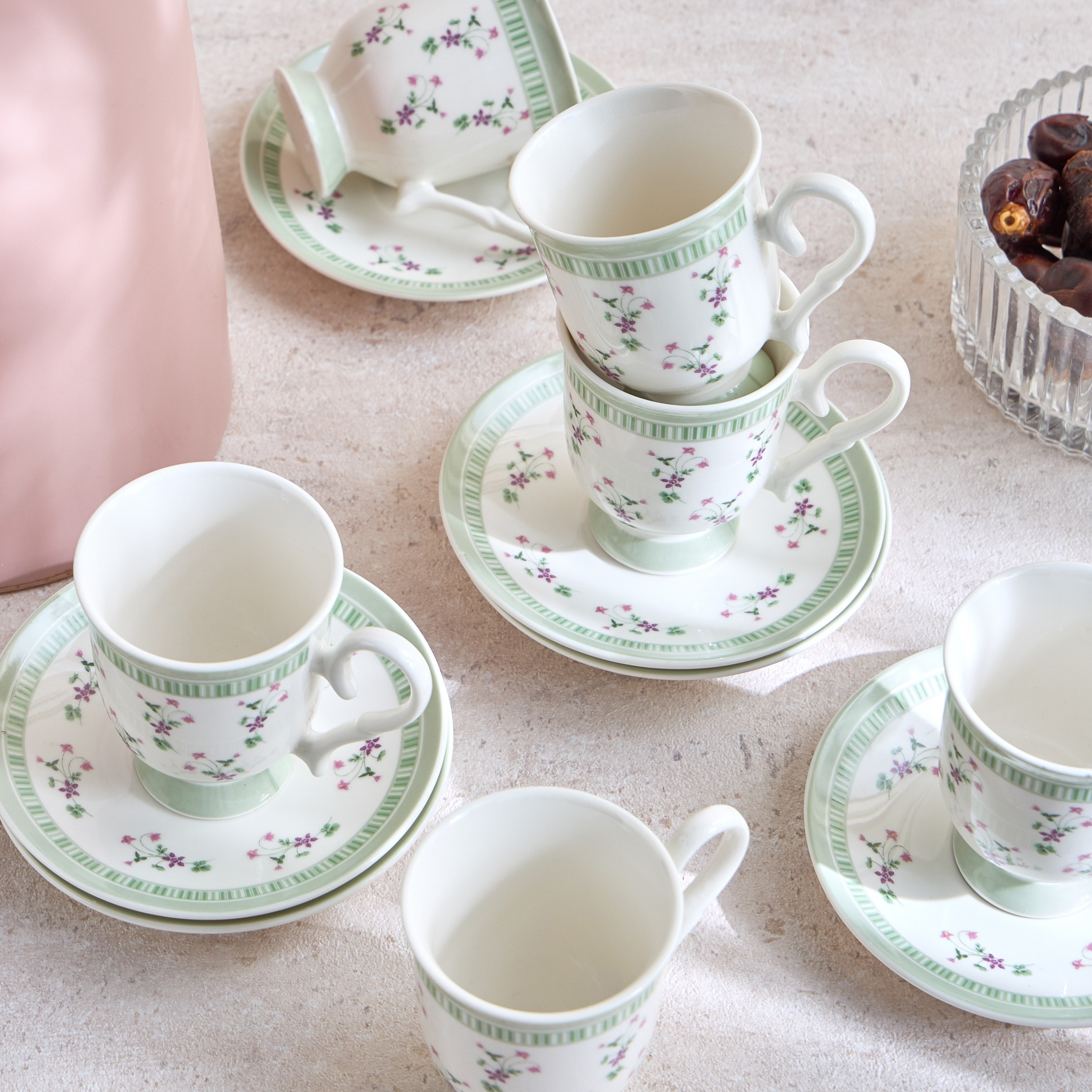 Macy 12-Piece New Bone China Espresso Set - 90 ml, Serves 6-household-dining-teaandcoffee-teaandcoffeesets-image-4
