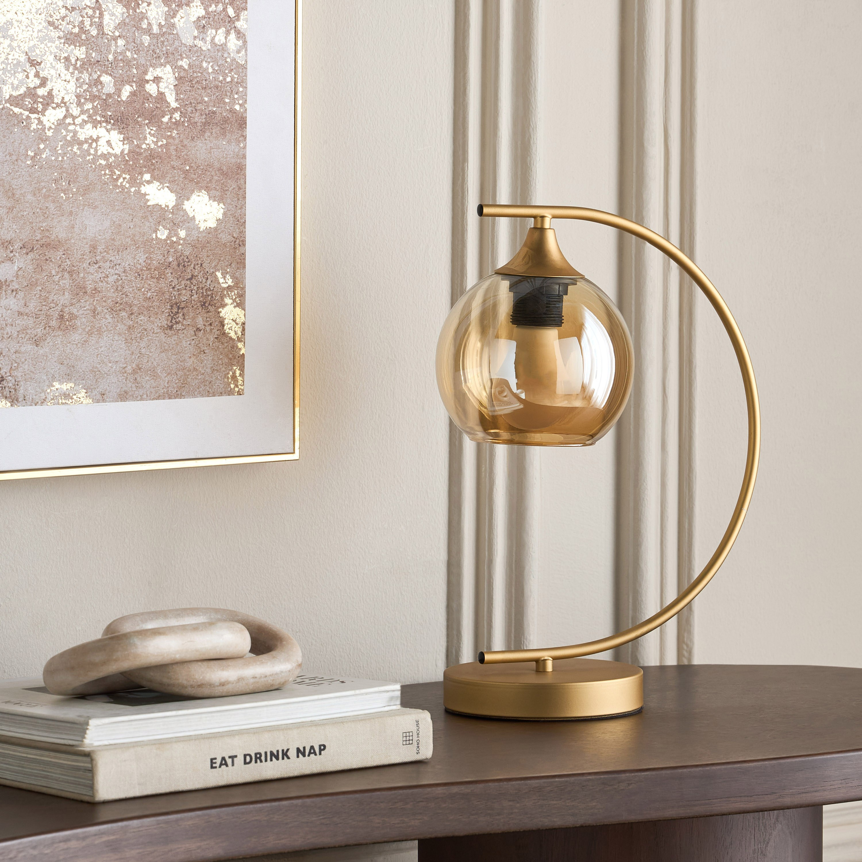Denali Metal Table Lamp - 36 cm-household-lighting-tableanddesklamps-image-5