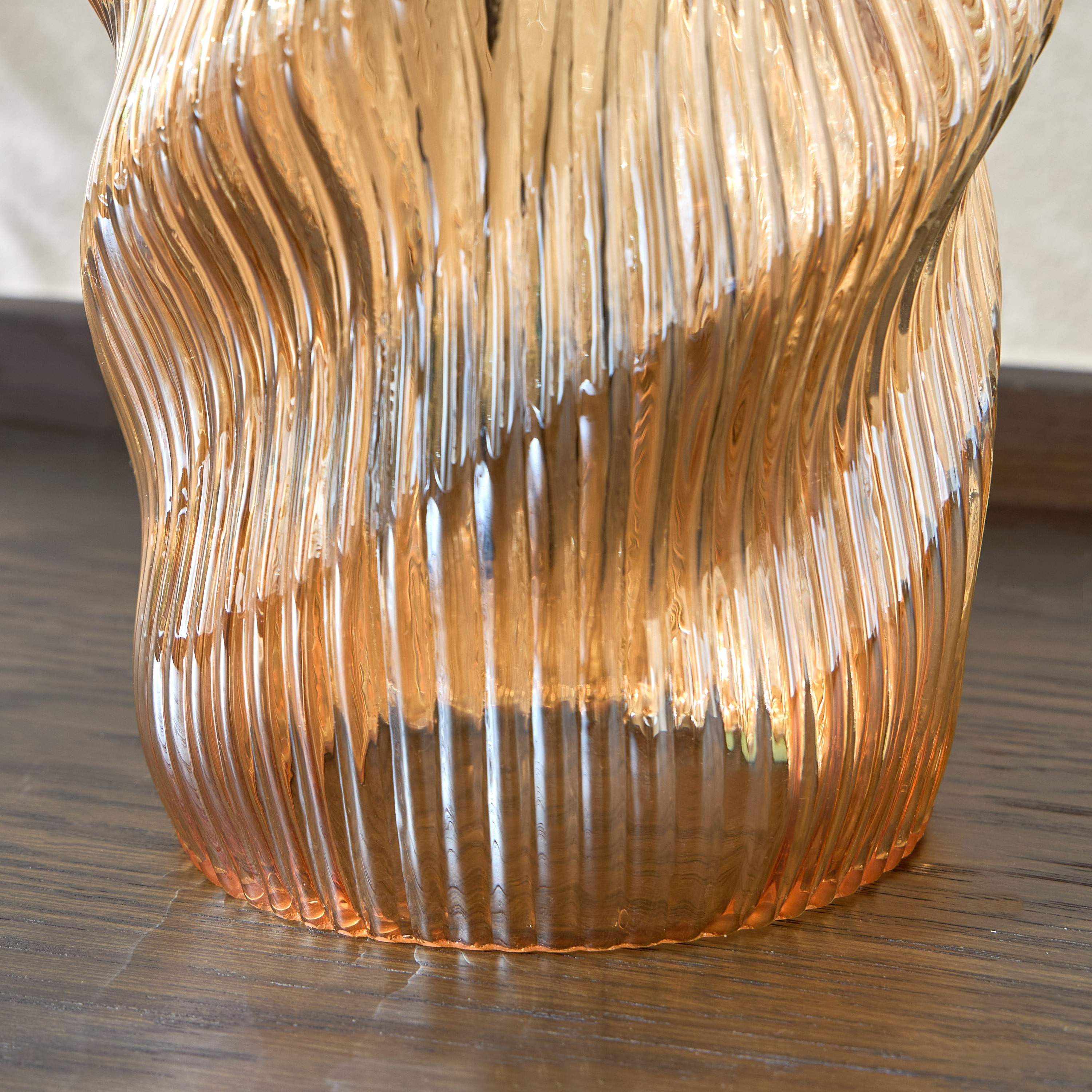 Mocha Glass Table Lamp - 48 cm-household-lighting-tableanddesklamps-image-4