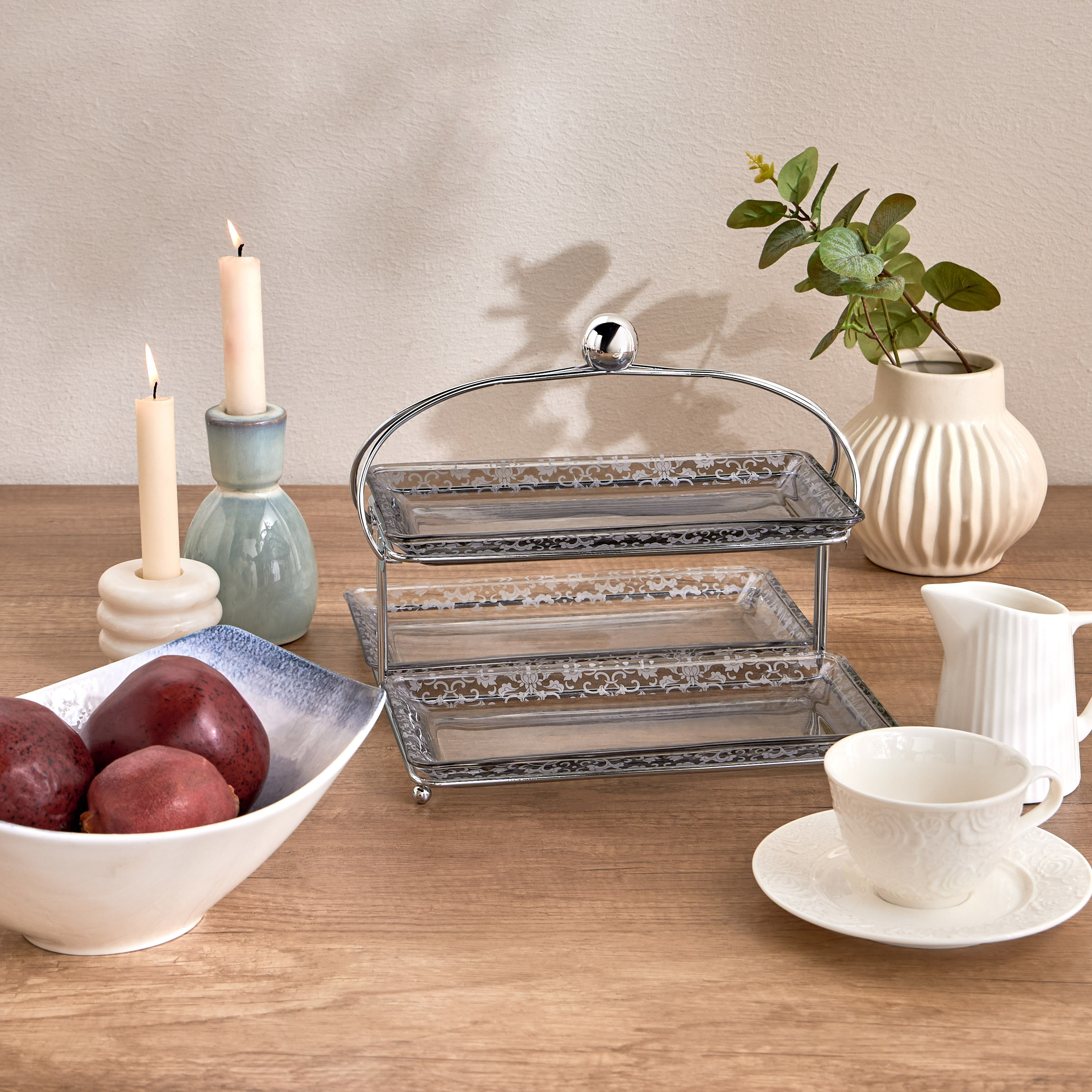 Amal 2-Tier Cake Stand - 27 cm-household-dining-serveware-cakestands-image-4