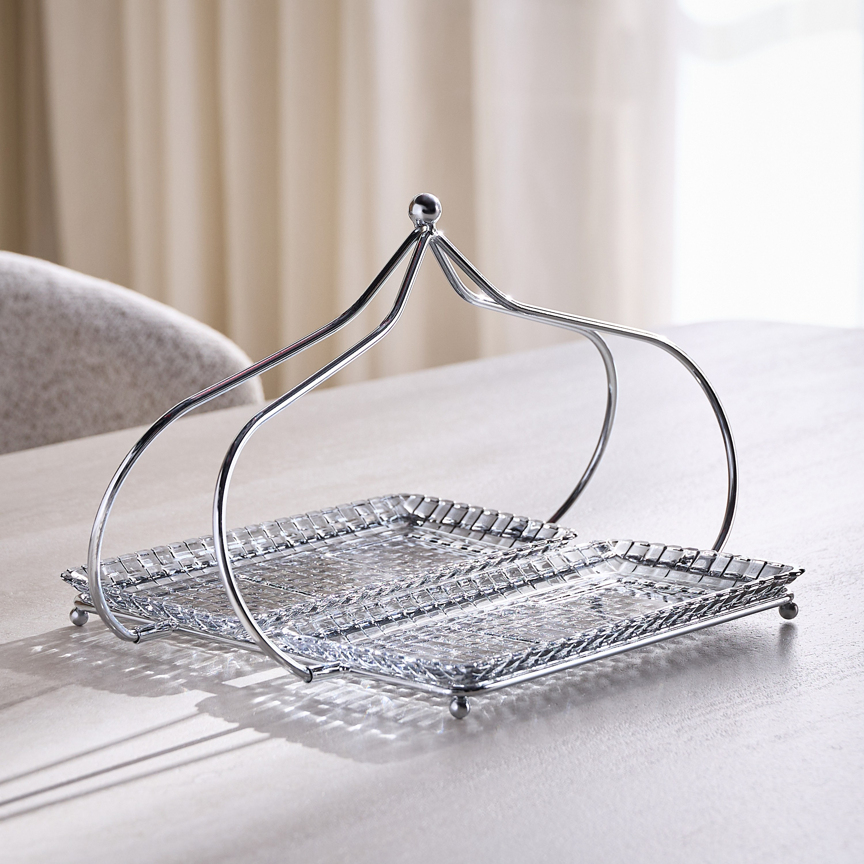 Heeba Cake Stand - 35 cm-household-dining-serveware-cakestands-image-1