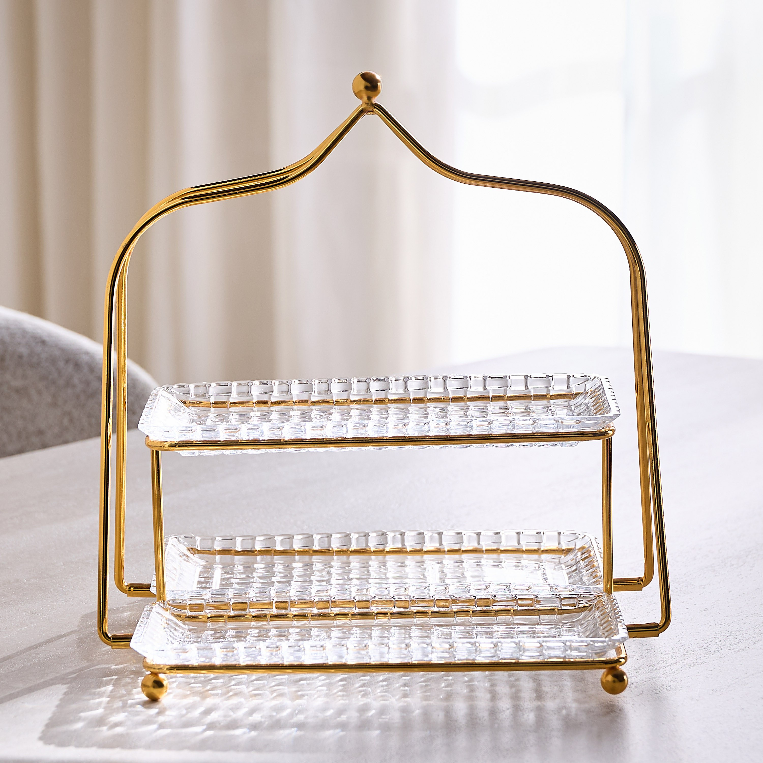 Leena 2-Tier Cake Stand - 30 cm-household-dining-serveware-cakestands-image-3