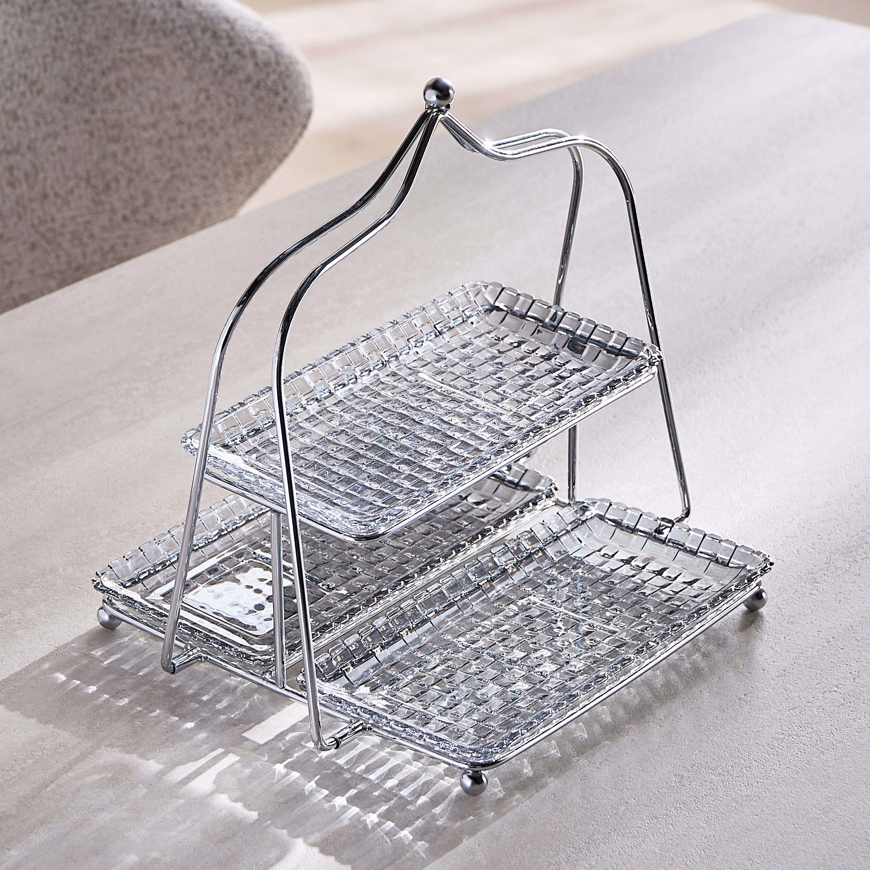 Leena 2-Tier Cake Stand - 30 cm-household-dining-serveware-cakestands-image-2