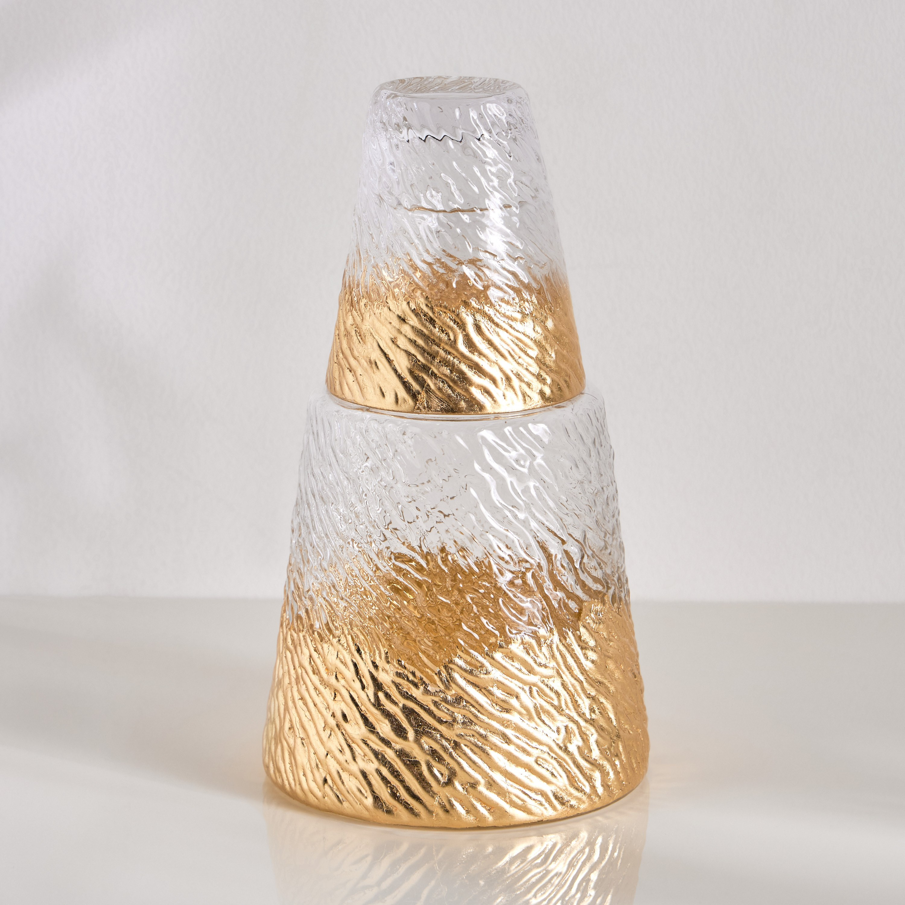 Dahab 2-Piece Glass Carafe Set-household-dining-drinkserveware-jugsdecantersandcarafes-image-1