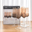 طقم كاسات فلوت 6 قطع - دهب - 240 مل-household-dining-glassware-stemware-image-2