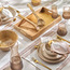 طقم كاسات فلوت 6 قطع - دهب - 240 مل-household-dining-glassware-stemware-image-1