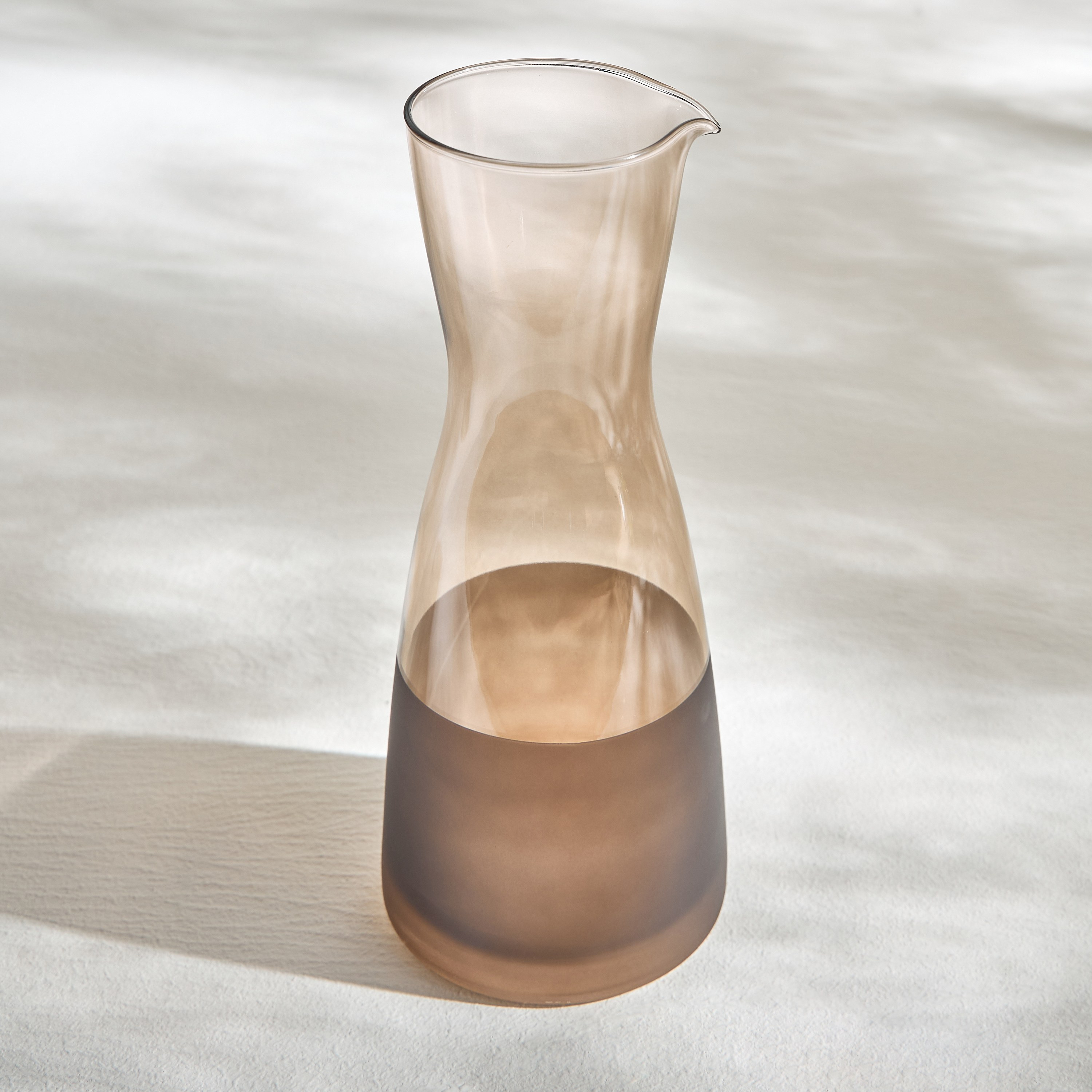 Dahab Glass Carafe - 1 L-household-dining-drinkserveware-jugsdecantersandcarafes-image-1